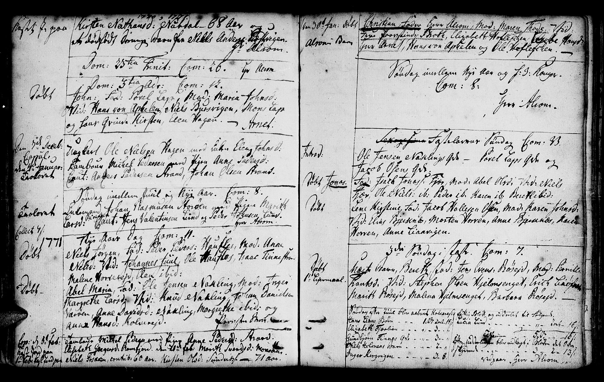 Ministerialprotokoller, klokkerbøker og fødselsregistre - Nord-Trøndelag, SAT/A-1458/780/L0632: Parish register (official) no. 780A01, 1736-1786