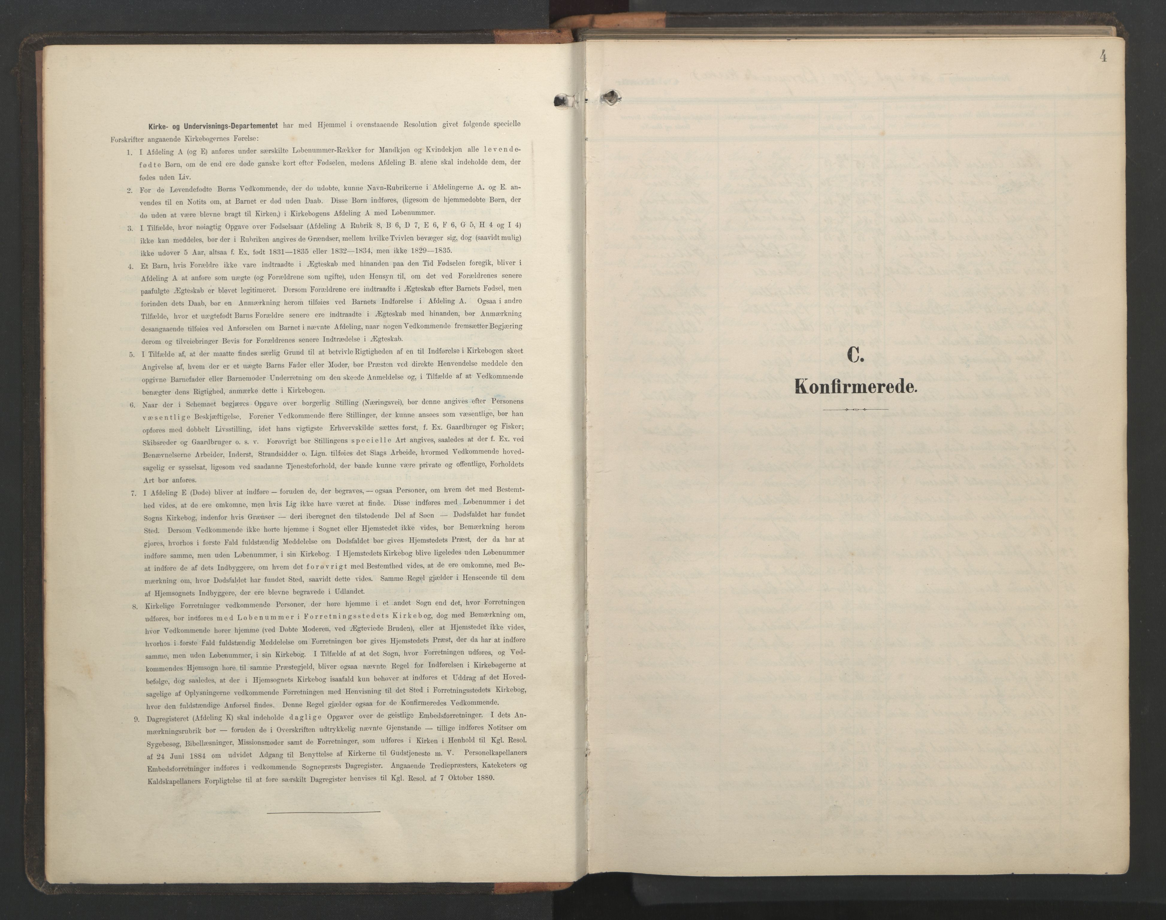 Ministerialprotokoller, klokkerbøker og fødselsregistre - Møre og Romsdal, SAT/A-1454/528/L0433: Parish register (copy) no. 528C14, 1899-1922, p. 4