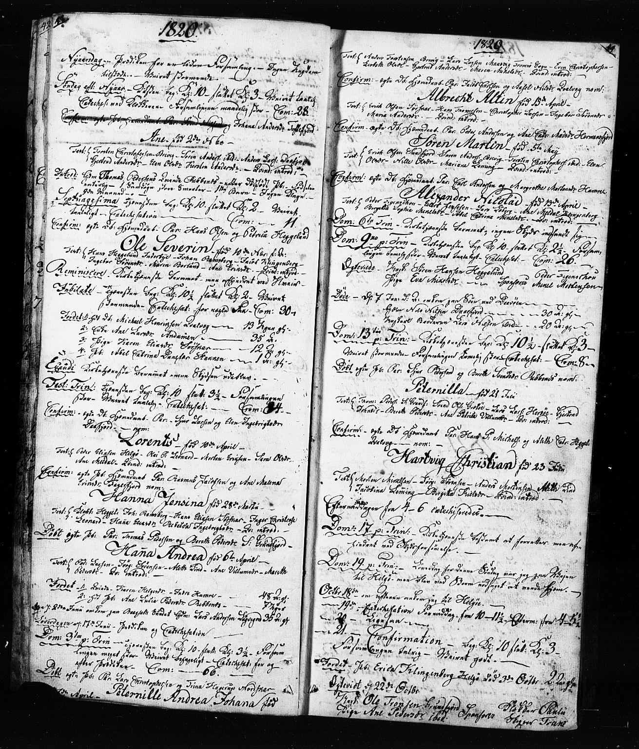 Karlsøy sokneprestembete, AV/SATØ-S-1299/H/Ha/Haa/L0008kirke: Parish register (official) no. 8, 1805-1838, p. 48-49