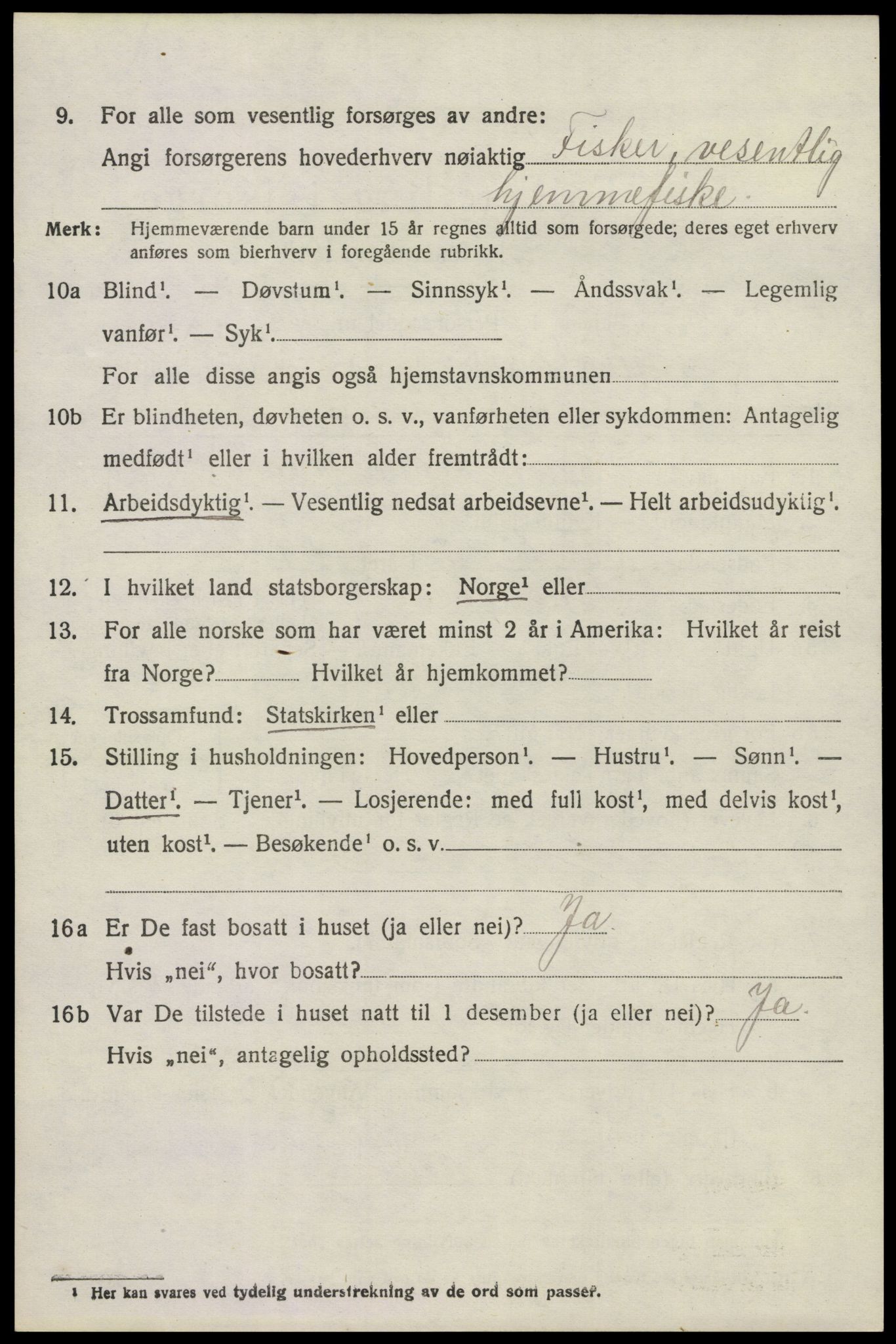 SAKO, 1920 census for Brunlanes, 1920, p. 4454