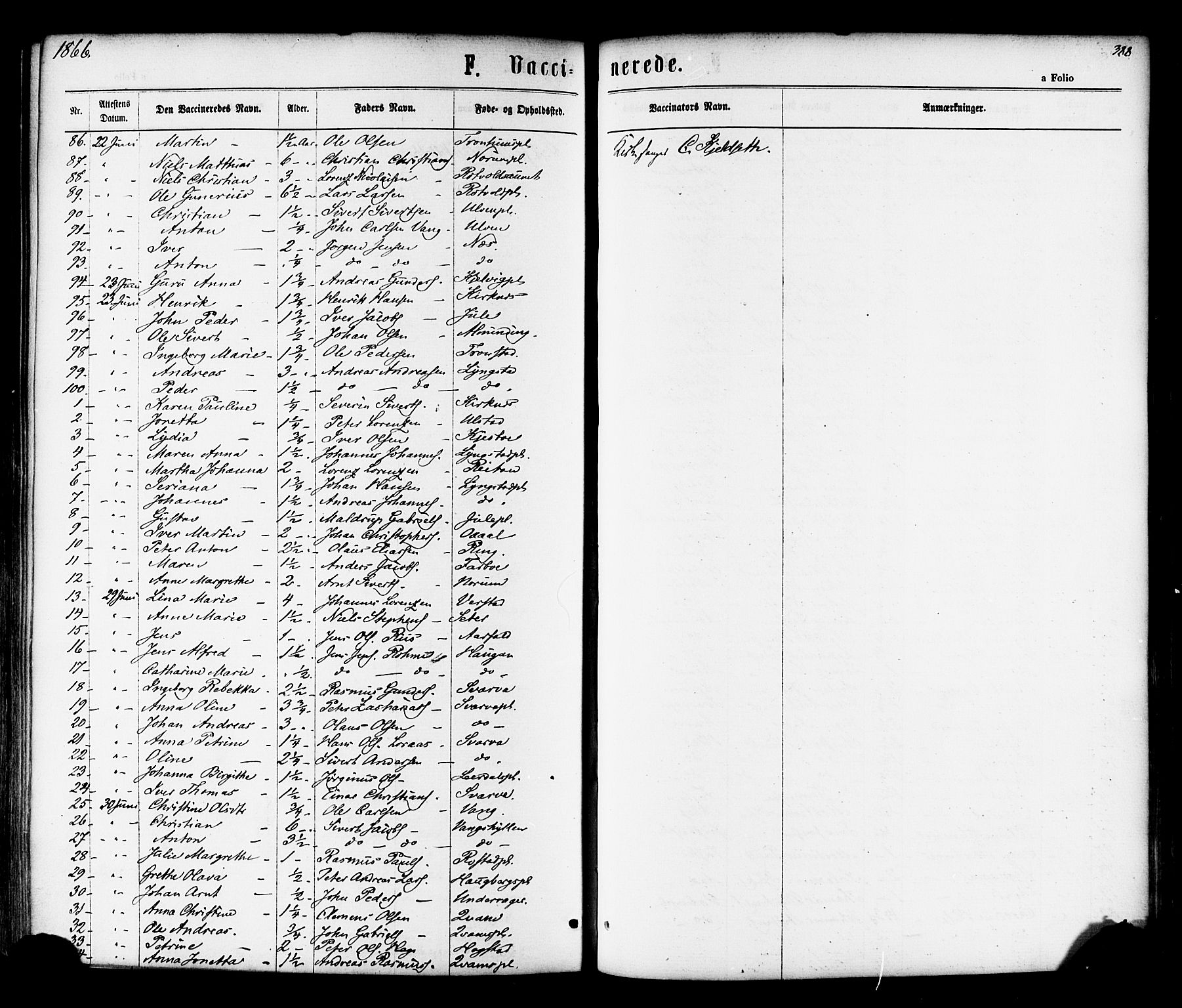 Ministerialprotokoller, klokkerbøker og fødselsregistre - Nord-Trøndelag, SAT/A-1458/730/L0284: Parish register (official) no. 730A09, 1866-1878, p. 388