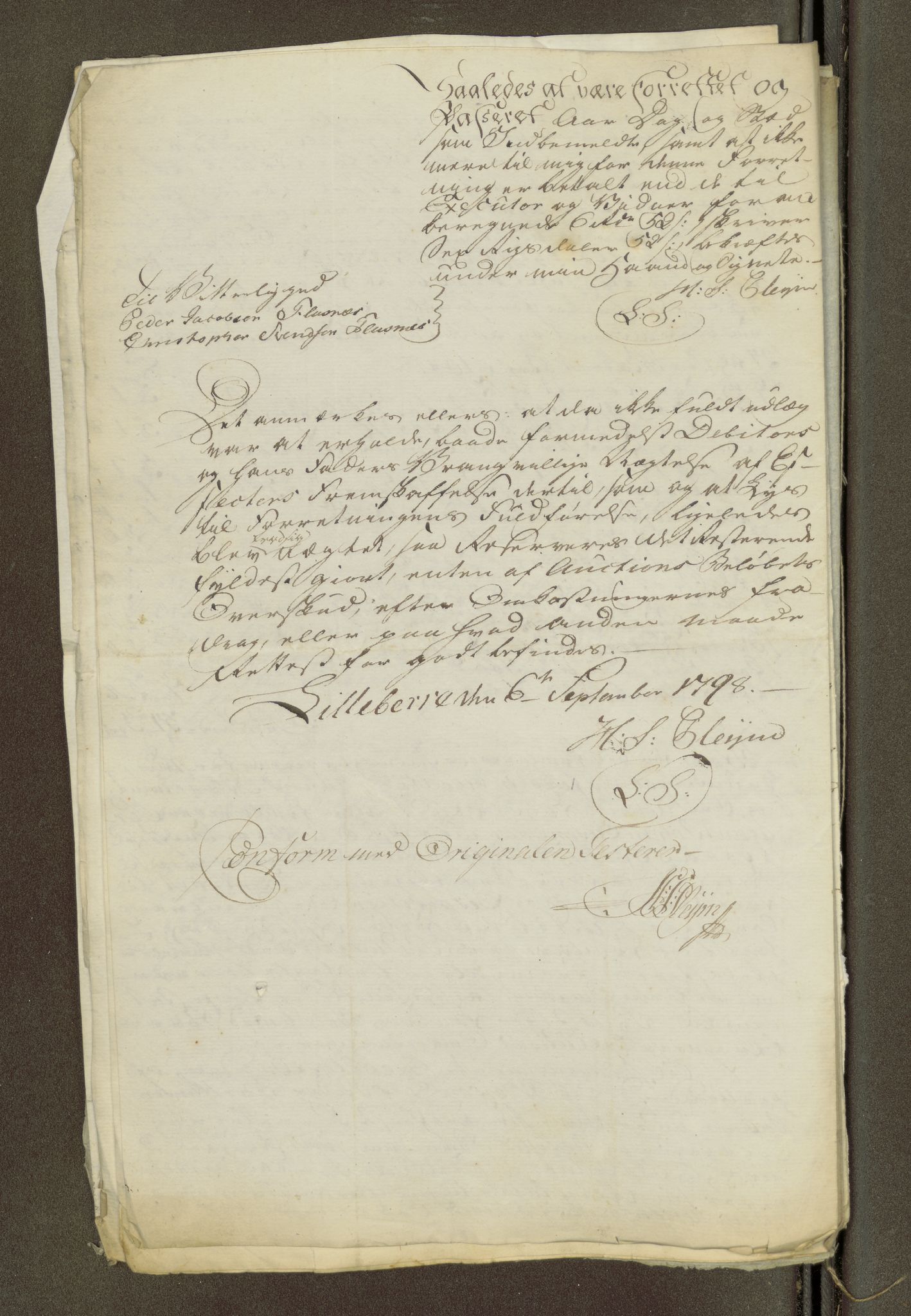 Namdal sorenskriveri, AV/SAT-A-4133/1/1/1O/1Oa/L0007: Sivile og offentlige saker, 1798, p. 446