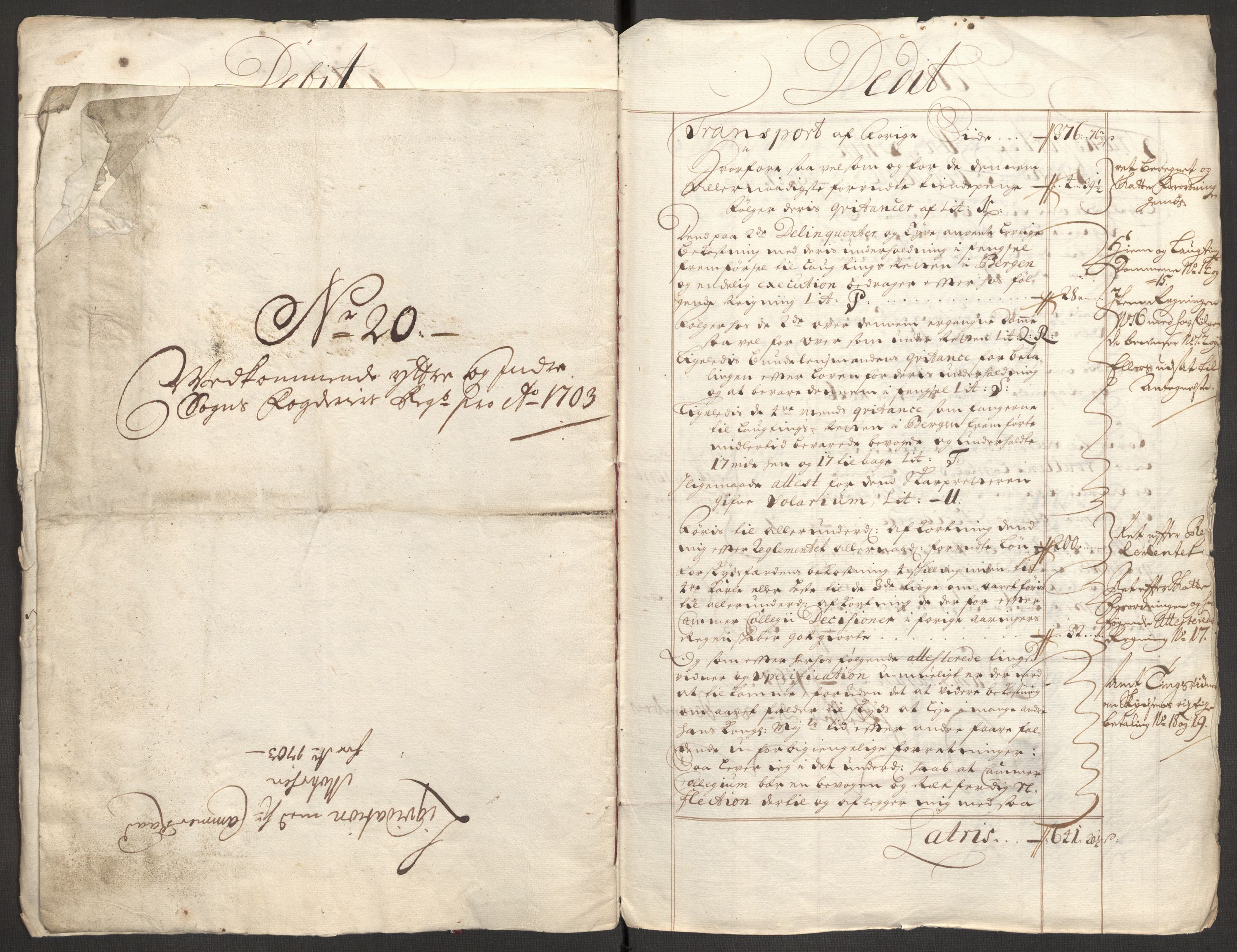 Rentekammeret inntil 1814, Reviderte regnskaper, Fogderegnskap, AV/RA-EA-4092/R52/L3313: Fogderegnskap Sogn, 1703-1704, p. 12