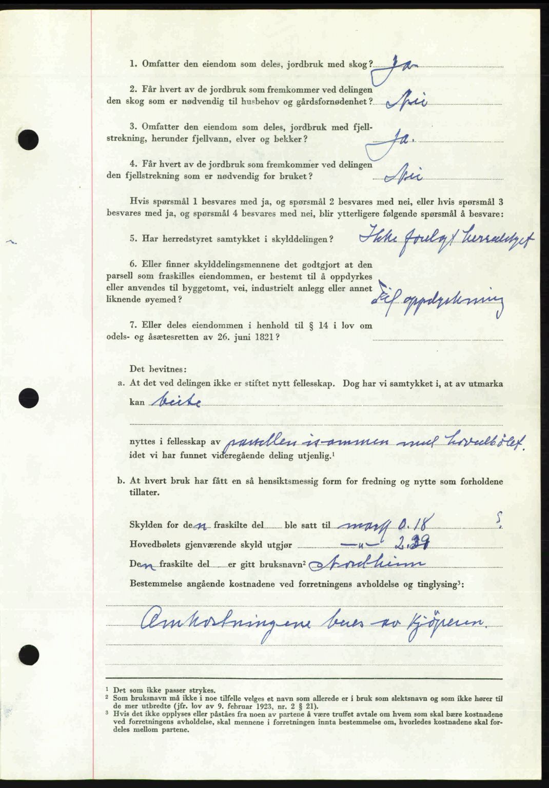 Romsdal sorenskriveri, AV/SAT-A-4149/1/2/2C: Mortgage book no. A31, 1949-1949, Diary no: : 3198/1949