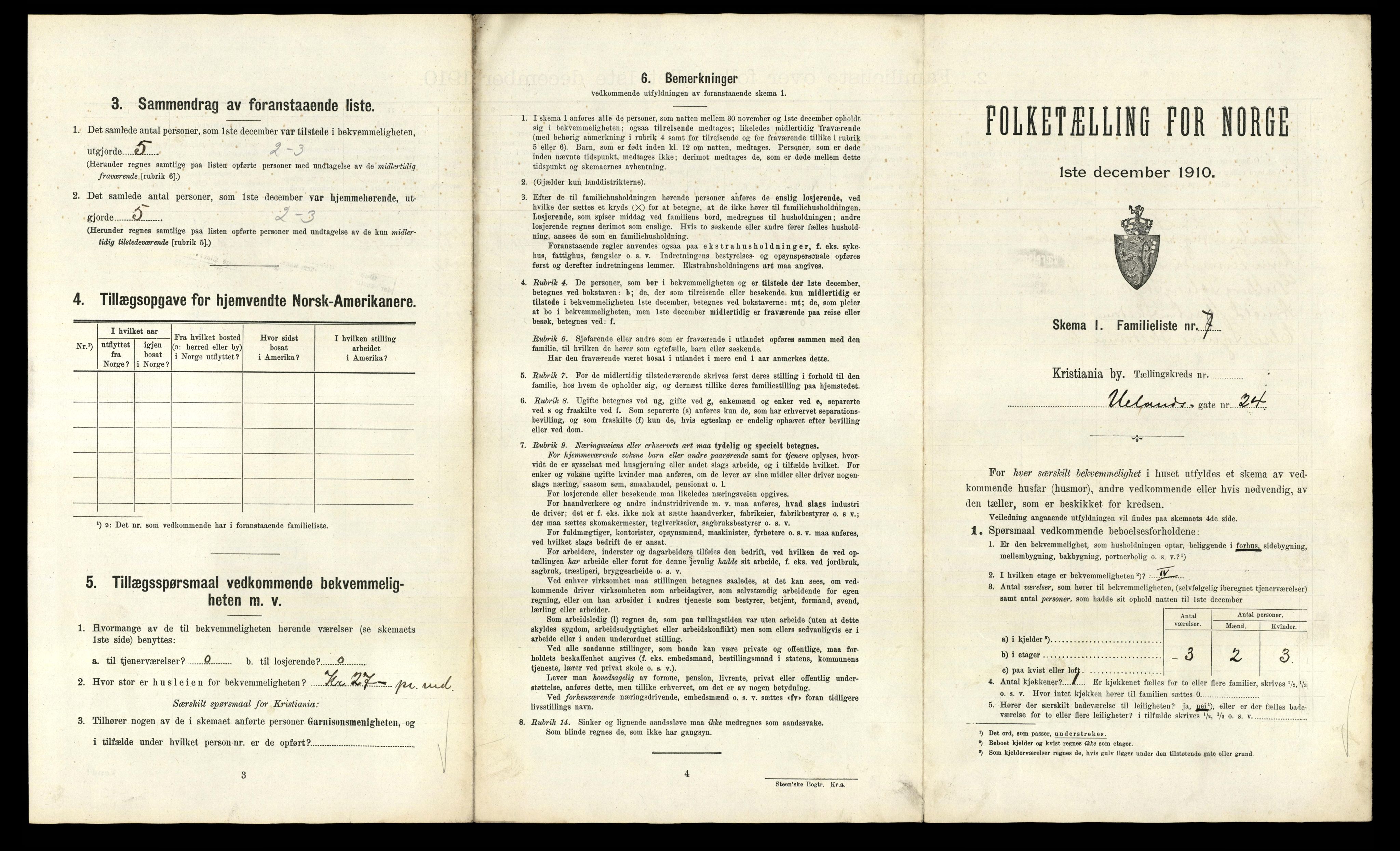 RA, 1910 census for Kristiania, 1910, p. 114129