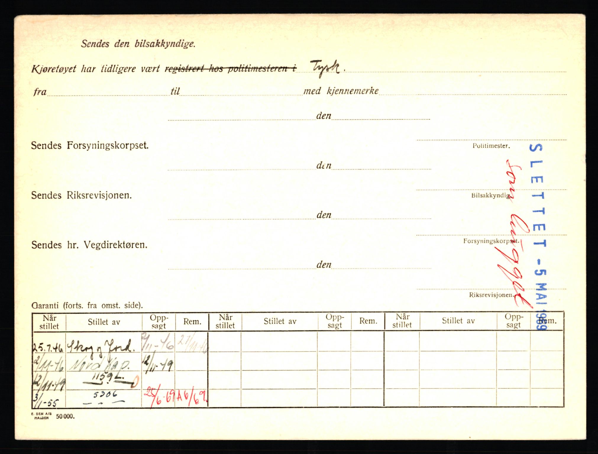 Stavanger trafikkstasjon, AV/SAST-A-101942/0/F/L0048: L-29100 - L-29899, 1930-1971, p. 174