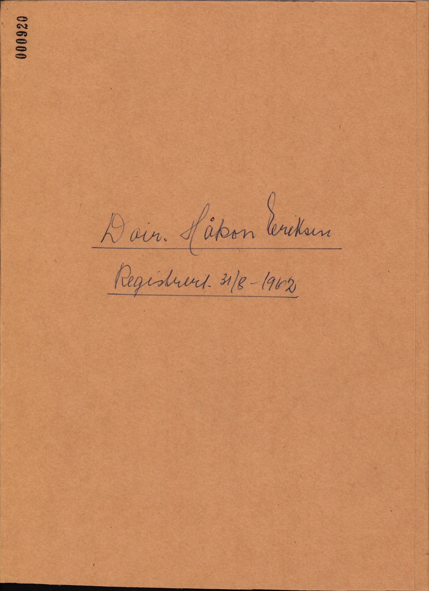 Stavanger byfogd, AV/SAST-A-101408/002/J/Jd/Jde/L0003: Registreringsmeldinger og bilag. Enkeltmannsforetak, 751-1000, 1928-1976, p. 207