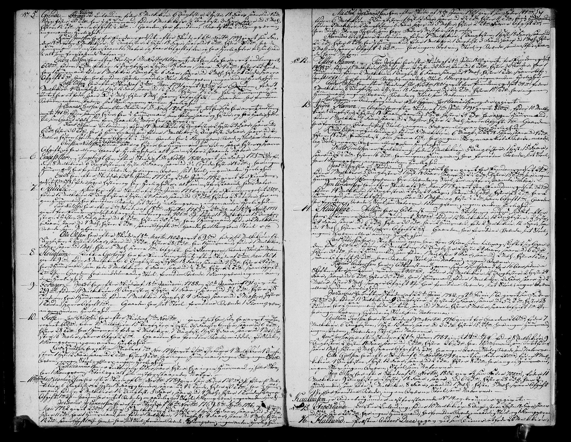 Rentekammeret inntil 1814, Realistisk ordnet avdeling, AV/RA-EA-4070/N/Ne/Nea/L0115: Ytre og Indre Sogn fogderi. Deliberasjonsprotokoll for Ytre Sogns sorenskriveri, 1803, p. 8