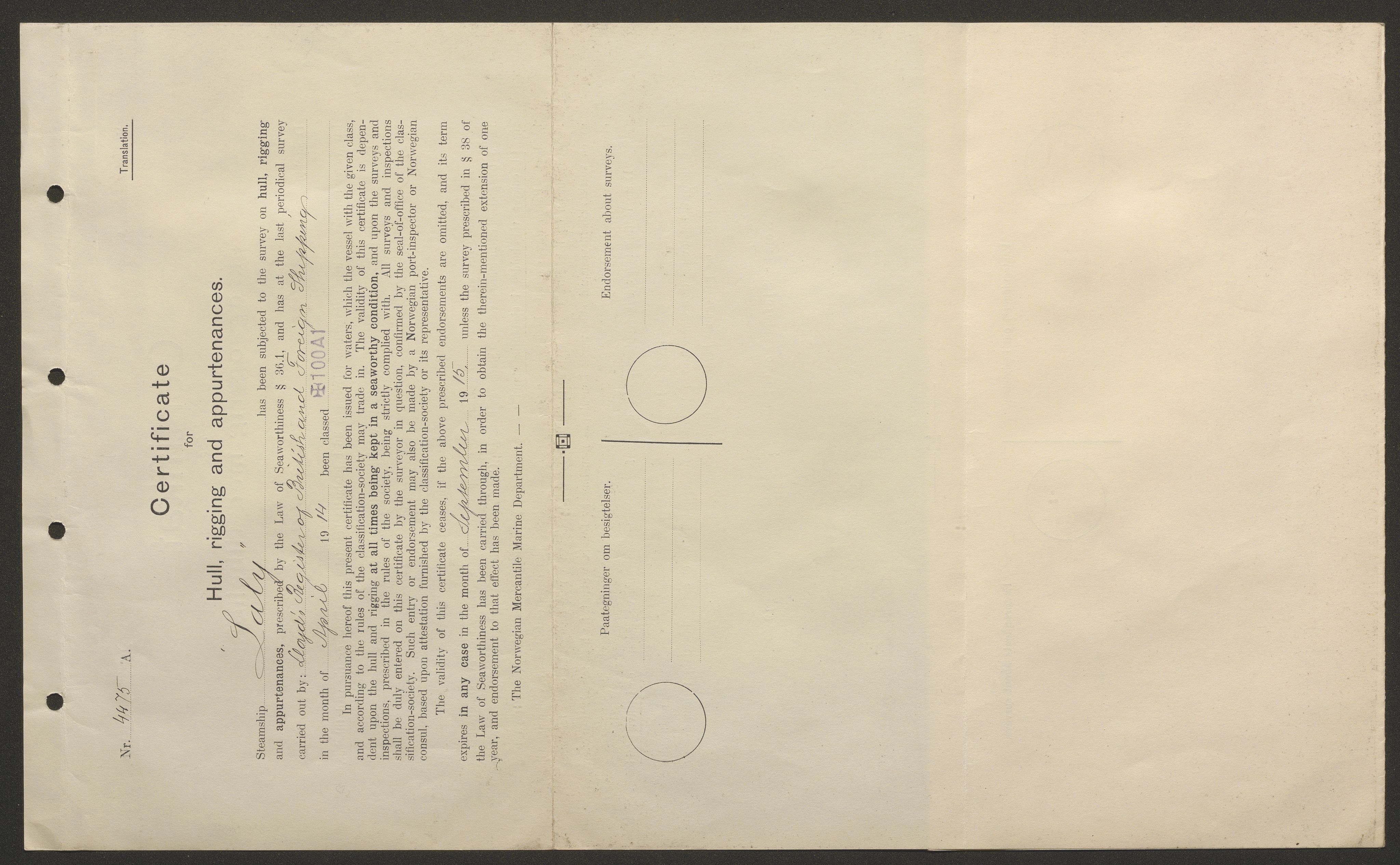 Sjøfartsdirektoratet med forløpere, skipsmapper slettede skip, AV/RA-S-4998/F/Fa/L0638: --, 1866-1933, p. 127