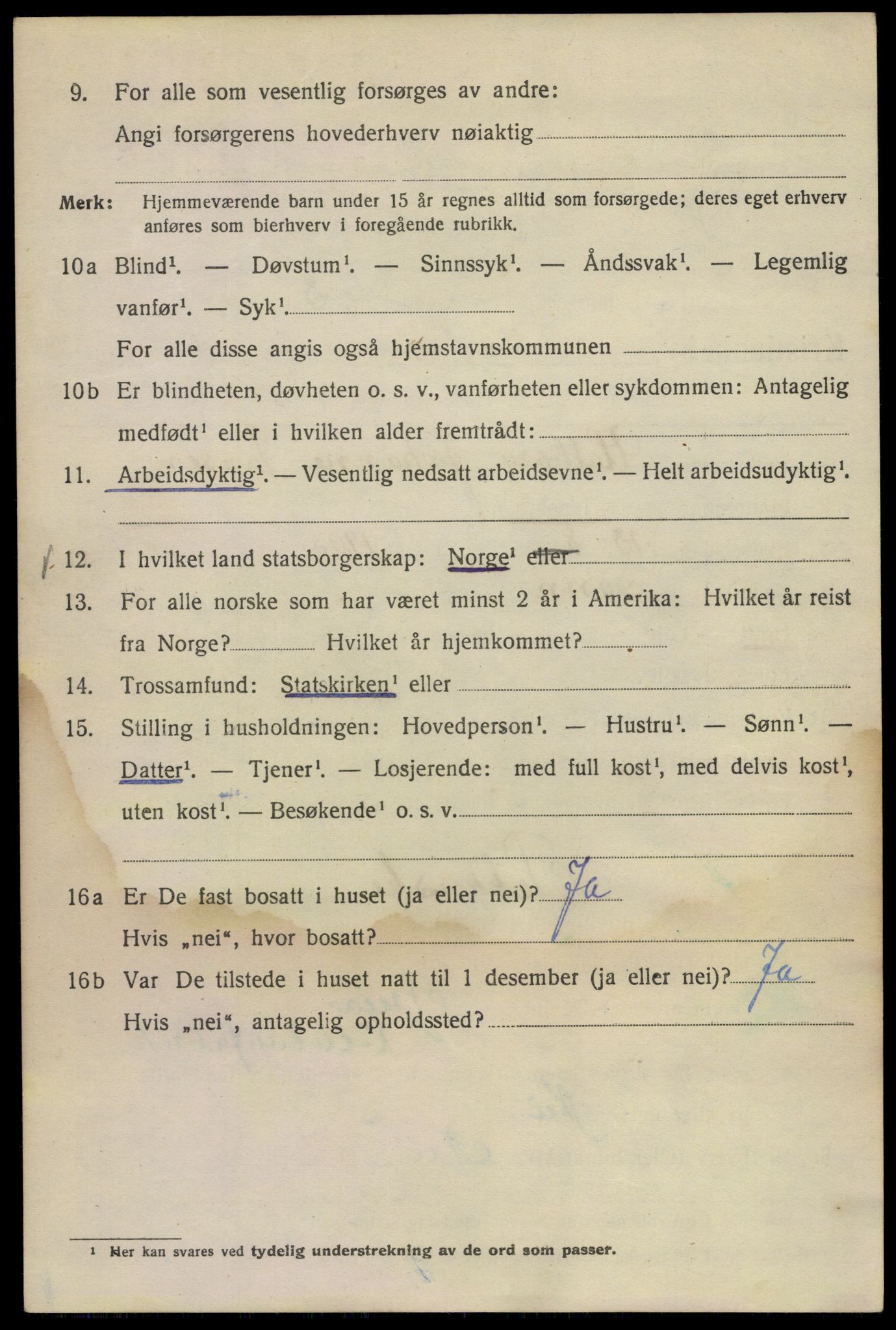 SAO, 1920 census for Kristiania, 1920, p. 366236