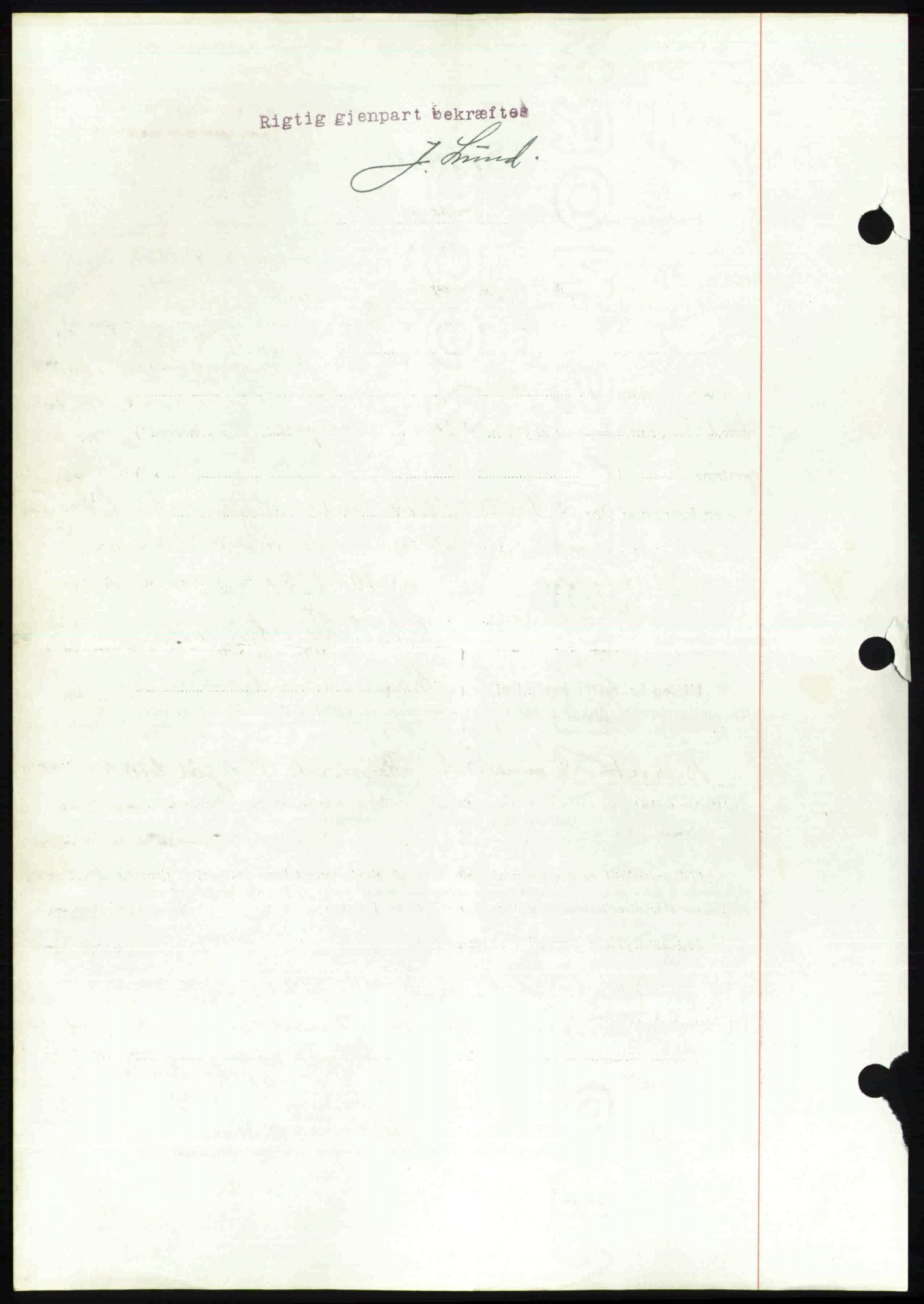 Toten tingrett, SAH/TING-006/H/Hb/Hbc/L0003: Mortgage book no. Hbc-03, 1937-1938, Diary no: : 2348/1937