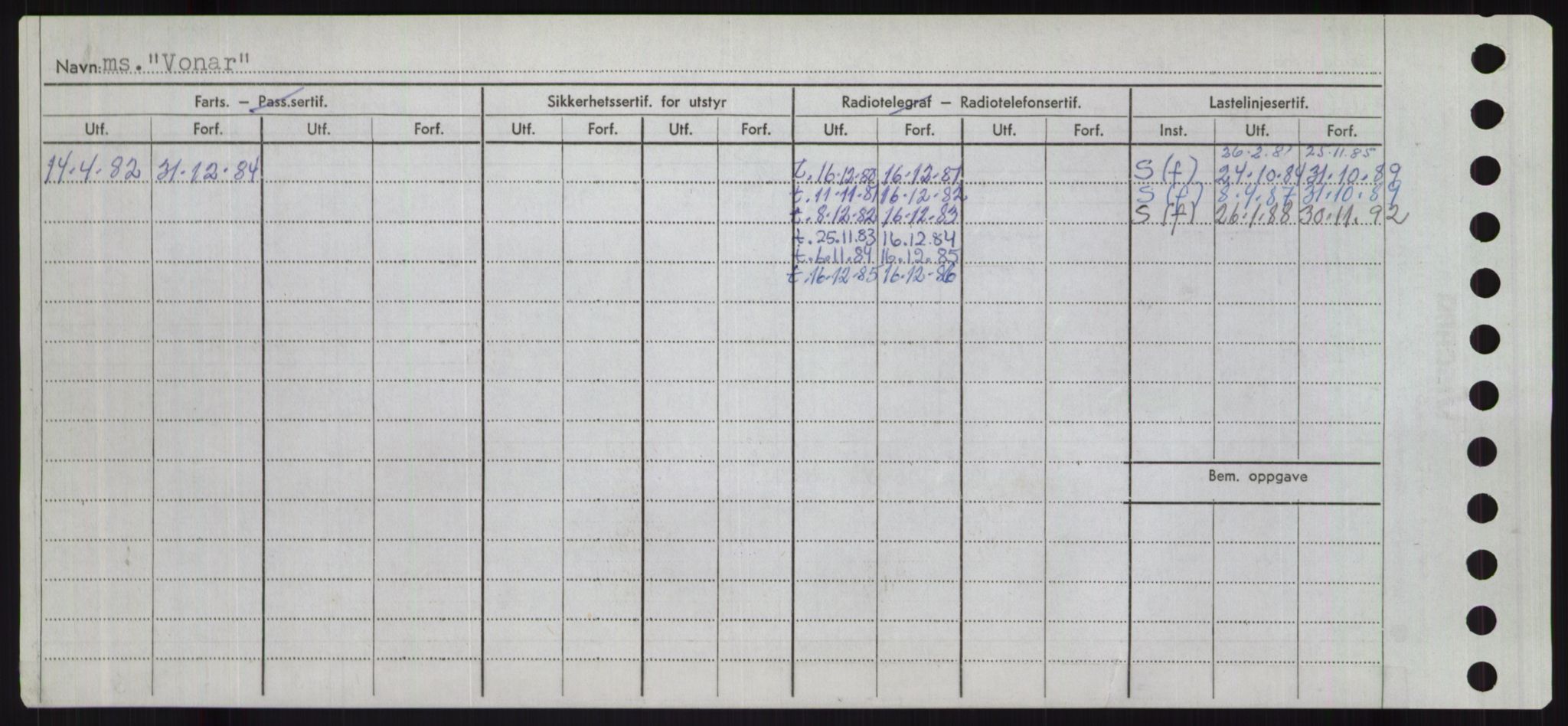 Sjøfartsdirektoratet med forløpere, Skipsmålingen, RA/S-1627/H/Ha/L0006/0002: Fartøy, Sver-Å / Fartøy, U-Å, p. 578