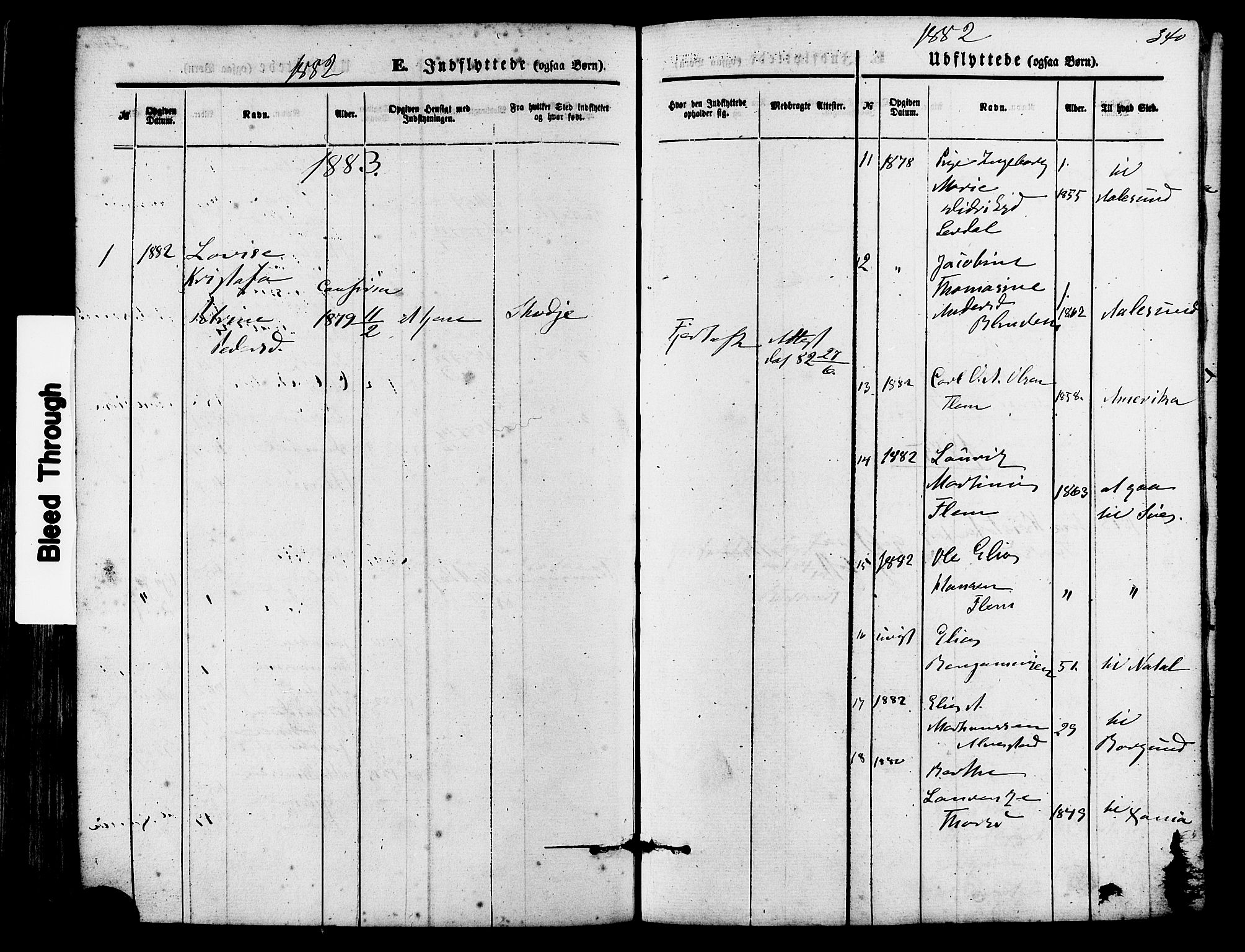 Ministerialprotokoller, klokkerbøker og fødselsregistre - Møre og Romsdal, AV/SAT-A-1454/536/L0500: Parish register (official) no. 536A09, 1876-1889, p. 340