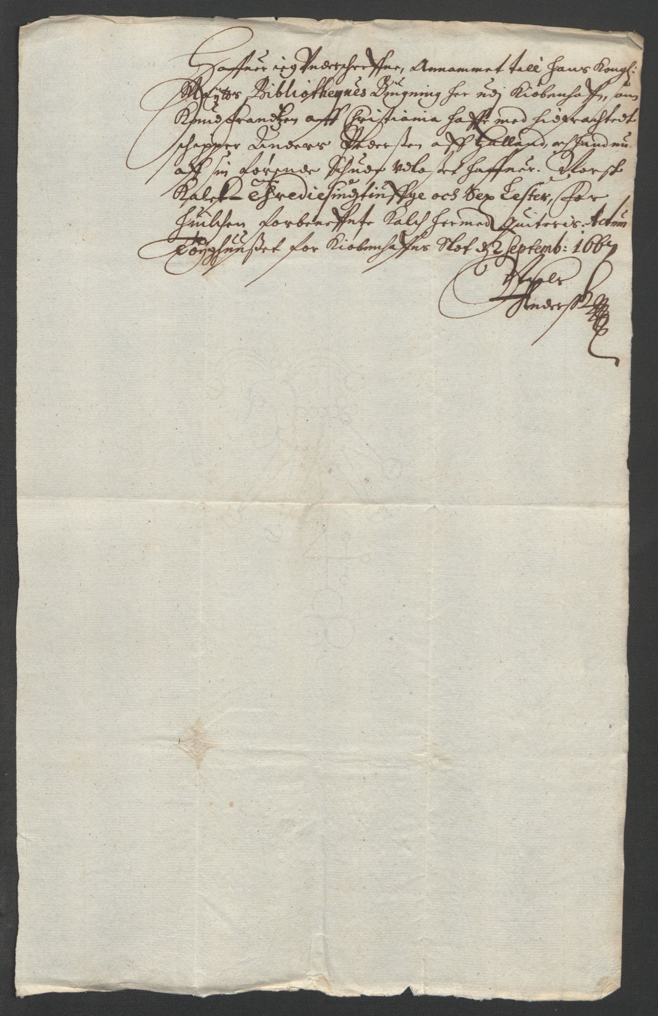 Rentekammeret inntil 1814, Reviderte regnskaper, Stiftamtstueregnskaper, Landkommissariatet på Akershus og Akershus stiftamt, AV/RA-EA-5869/R/Rb/L0042: Akershus stiftamt, 1664-1666