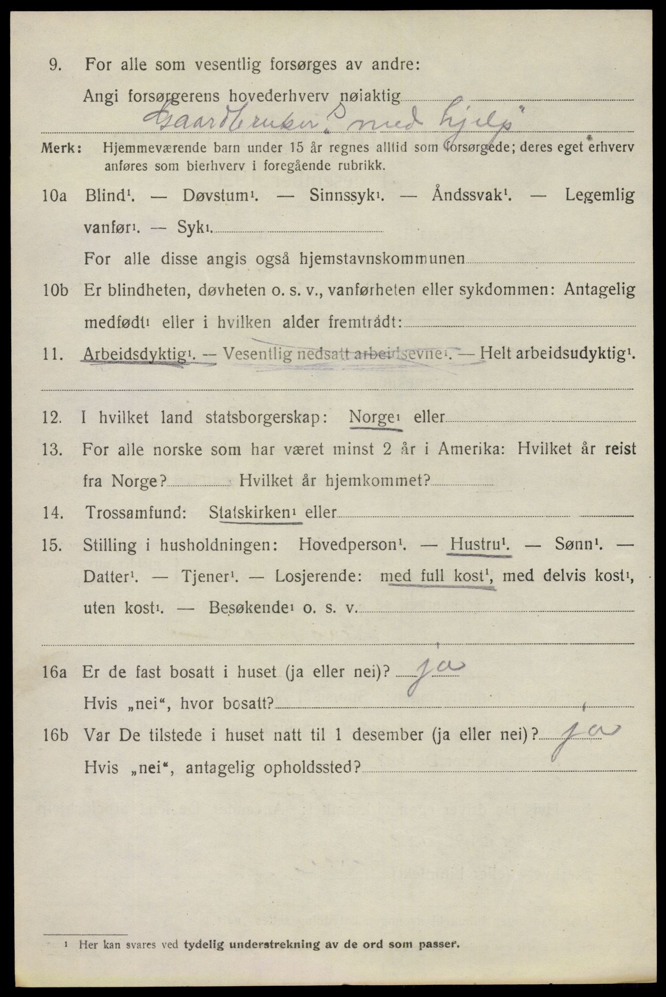 SAO, 1920 census for Rakkestad, 1920, p. 4448