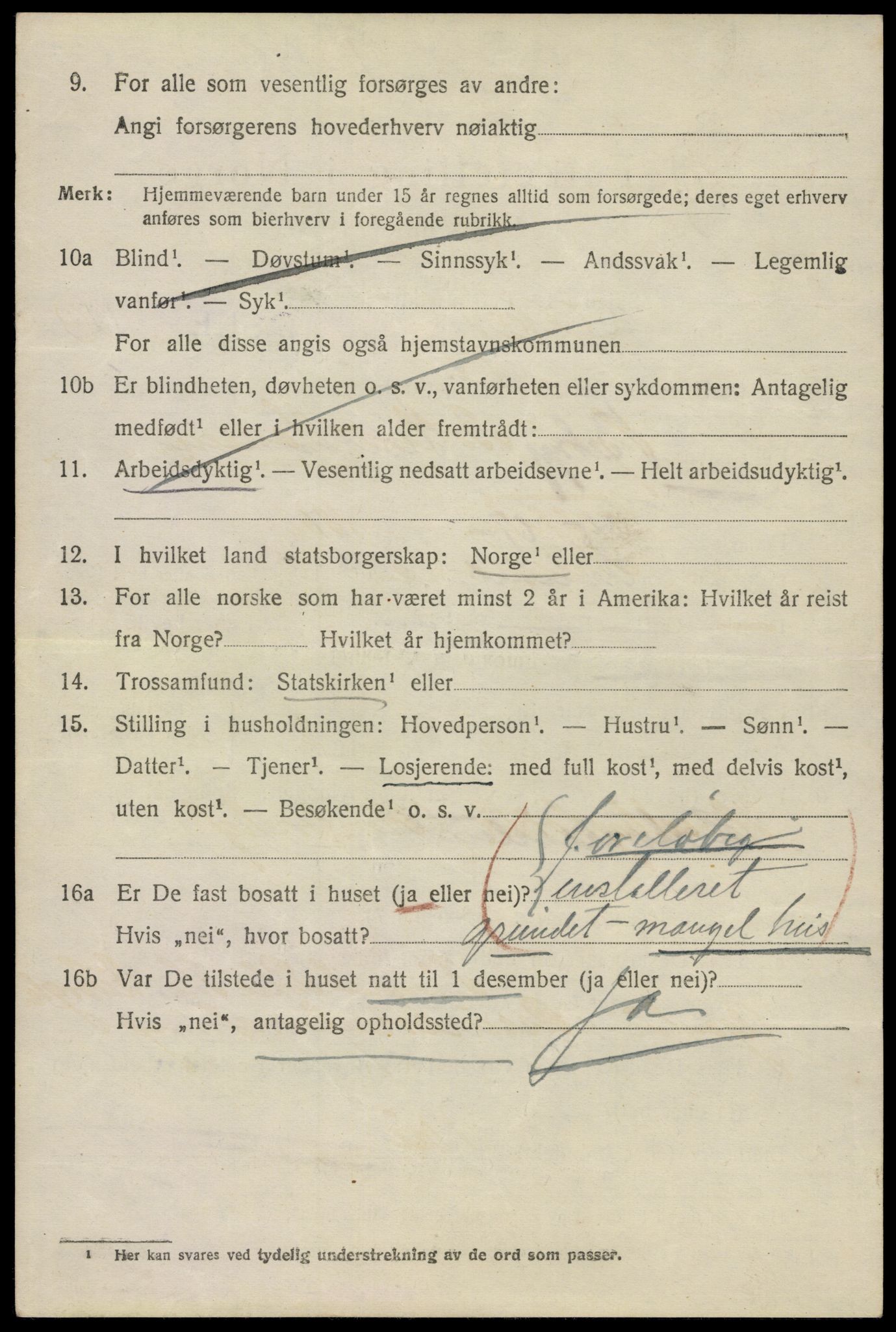 SAO, 1920 census for Aker, 1920, p. 112691