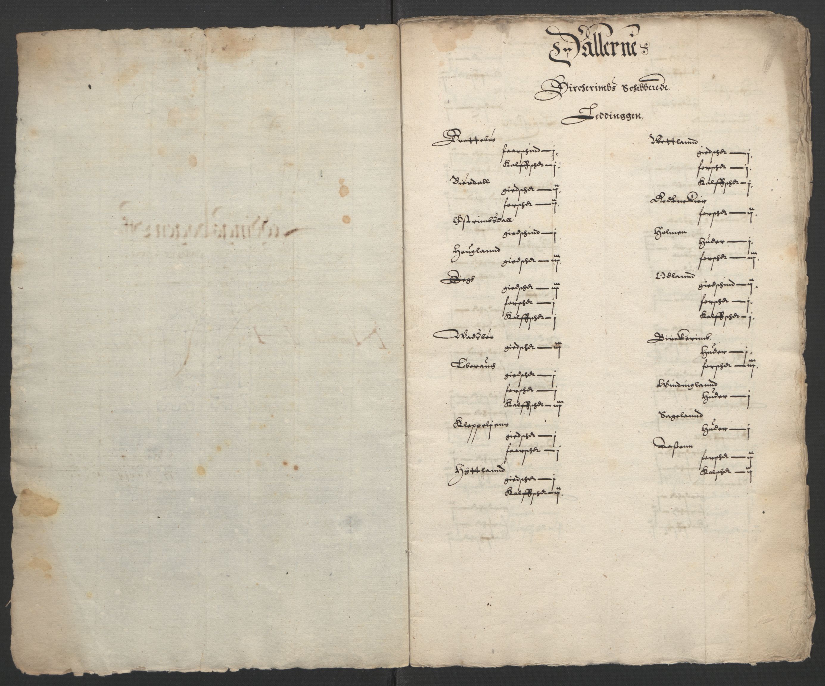 Stattholderembetet 1572-1771, AV/RA-EA-2870/Ek/L0002/0003: Jordebøker til utlikning av garnisonsskatt 1624-1626: / Jordebøker for Stavanger len, 1624-1626, p. 64