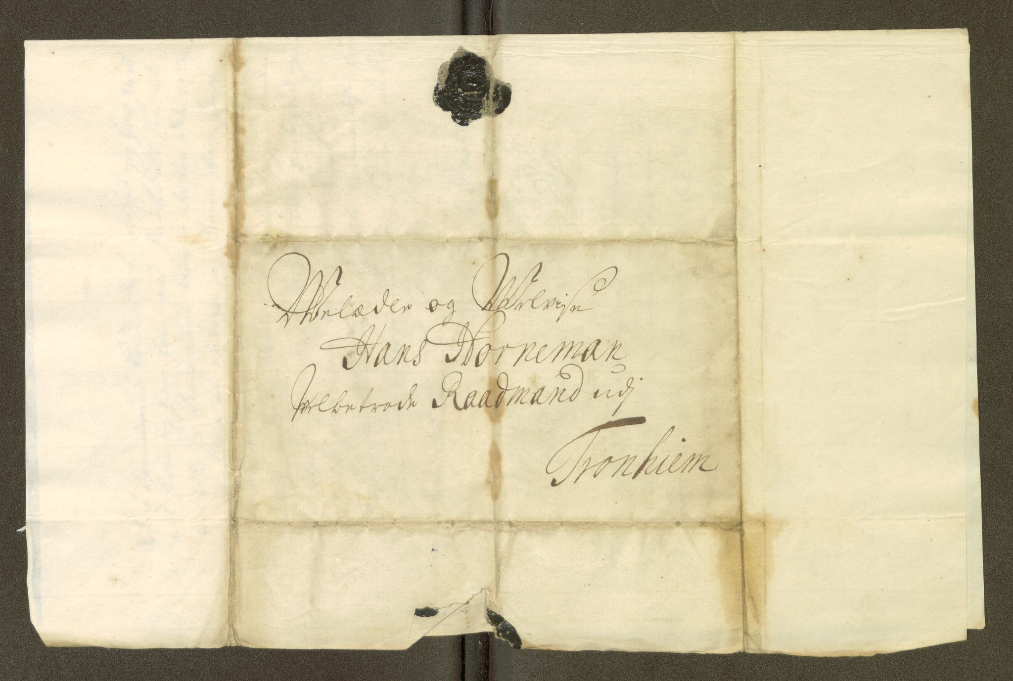 Horneman, AV/SAT-PA-0236/G/L0130: Familiebrev og dokumenter: Bonsach, 1727-1763, p. 388