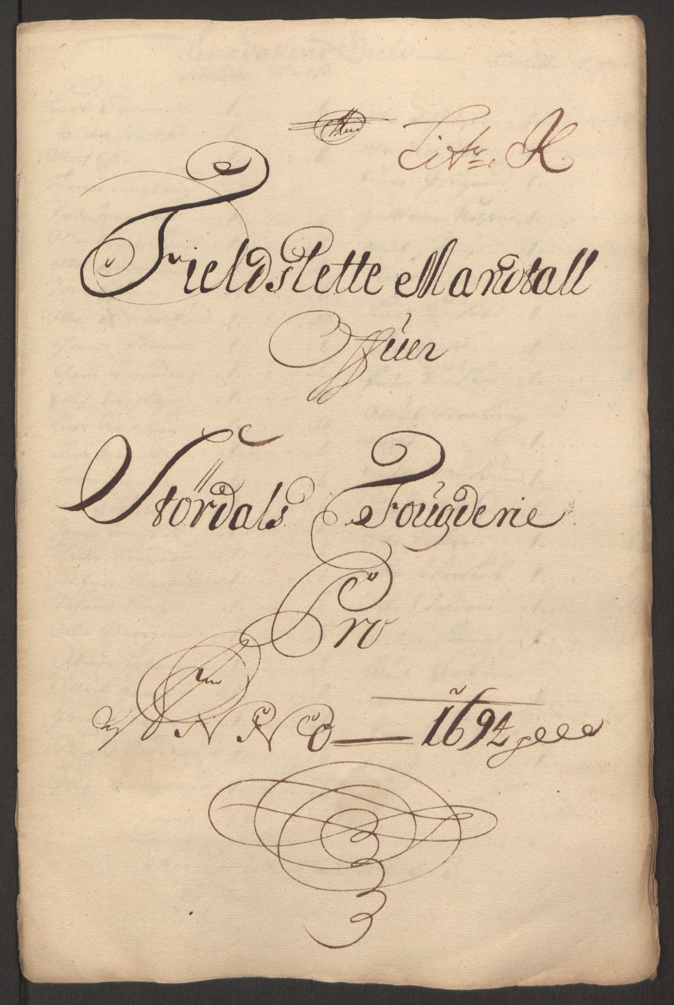 Rentekammeret inntil 1814, Reviderte regnskaper, Fogderegnskap, RA/EA-4092/R62/L4186: Fogderegnskap Stjørdal og Verdal, 1693-1694, p. 242