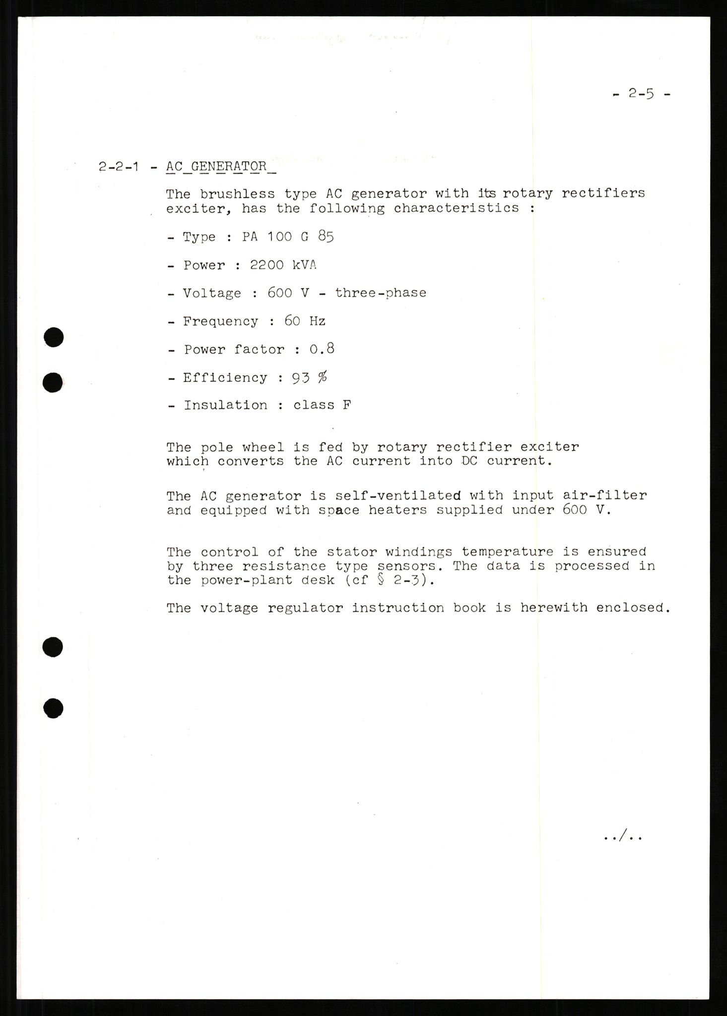 Pa 1503 - Stavanger Drilling AS, AV/SAST-A-101906/2/E/Eb/Ebb/L0003: Alexander L. Kielland plattform - Operation manual, 1976, p. 385