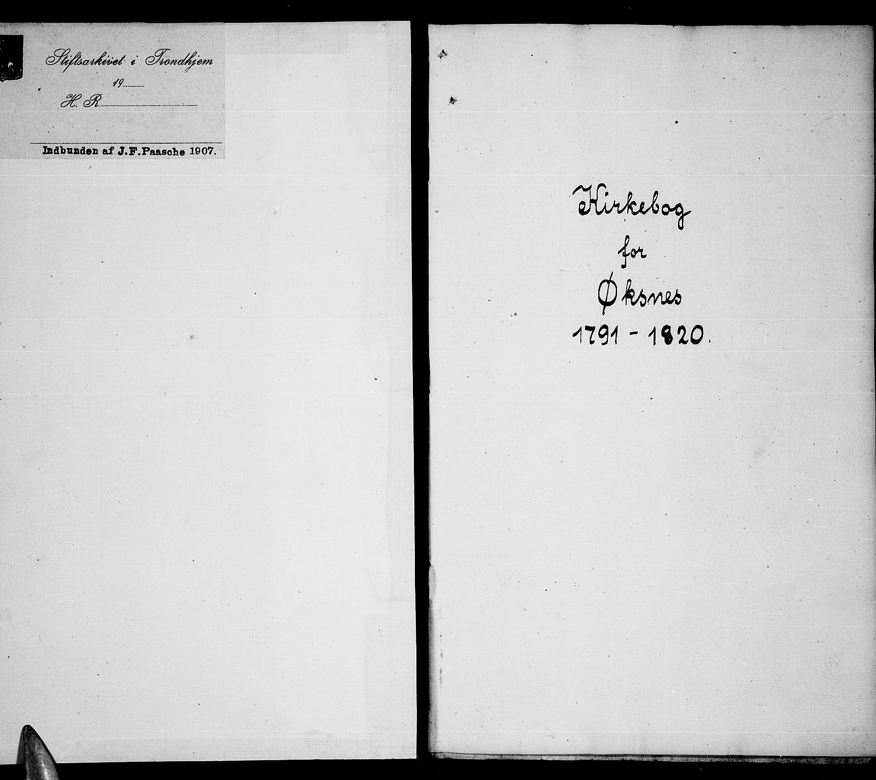 Ministerialprotokoller, klokkerbøker og fødselsregistre - Nordland, SAT/A-1459/893/L1330: Parish register (official) no. 893A03, 1791-1820