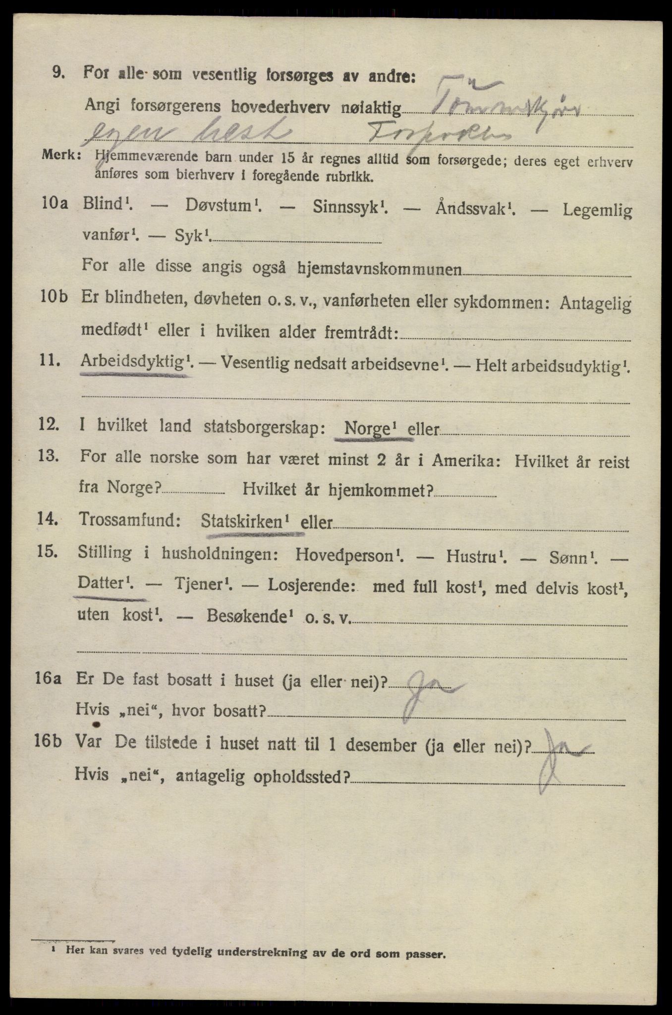 SAKO, 1920 census for Hedrum, 1920, p. 9900