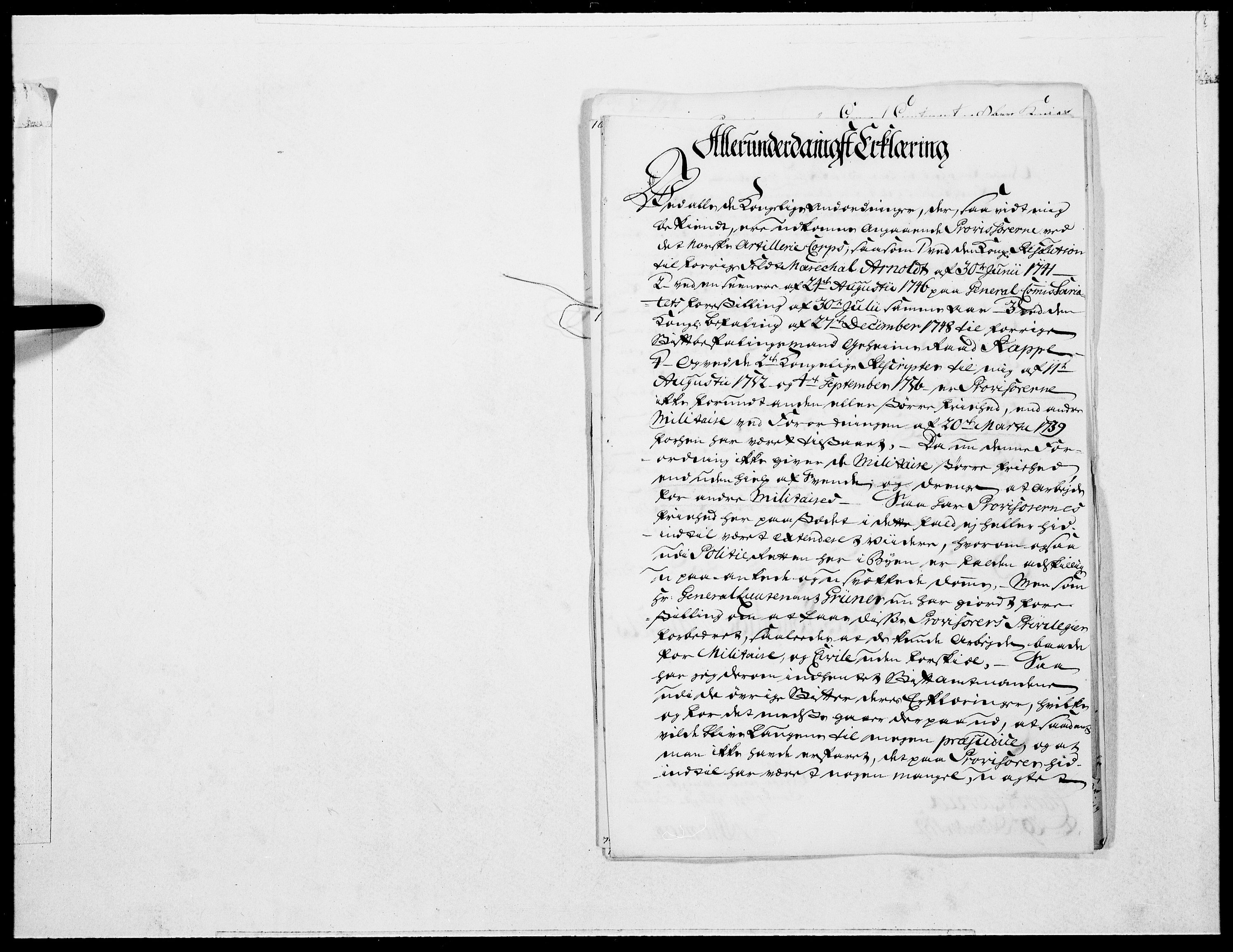 Danske Kanselli 1572-1799, RA/EA-3023/F/Fc/Fcc/Fcca/L0179: Norske innlegg 1572-1799, 1760, p. 46