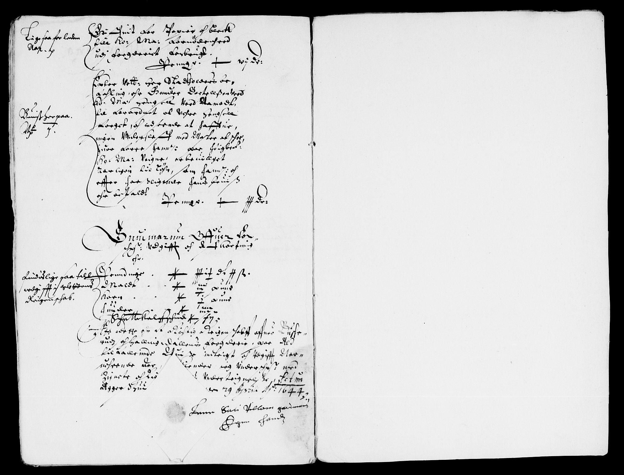 Rentekammeret inntil 1814, Reviderte regnskaper, Lensregnskaper, AV/RA-EA-5023/R/Rb/Rba/L0171: Akershus len, 1643-1644