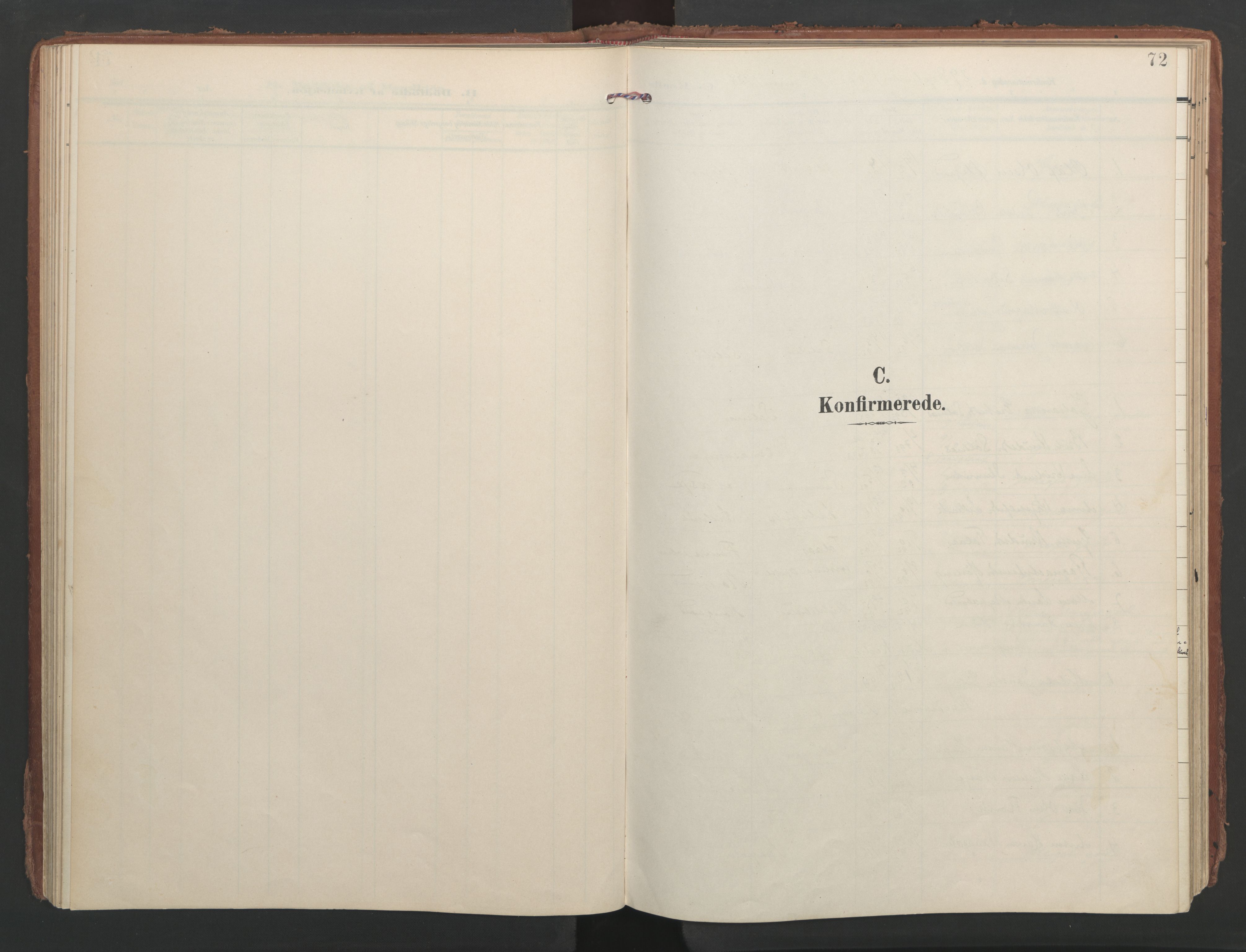 Ministerialprotokoller, klokkerbøker og fødselsregistre - Møre og Romsdal, AV/SAT-A-1454/547/L0605: Parish register (official) no. 547A07, 1907-1936, p. 72