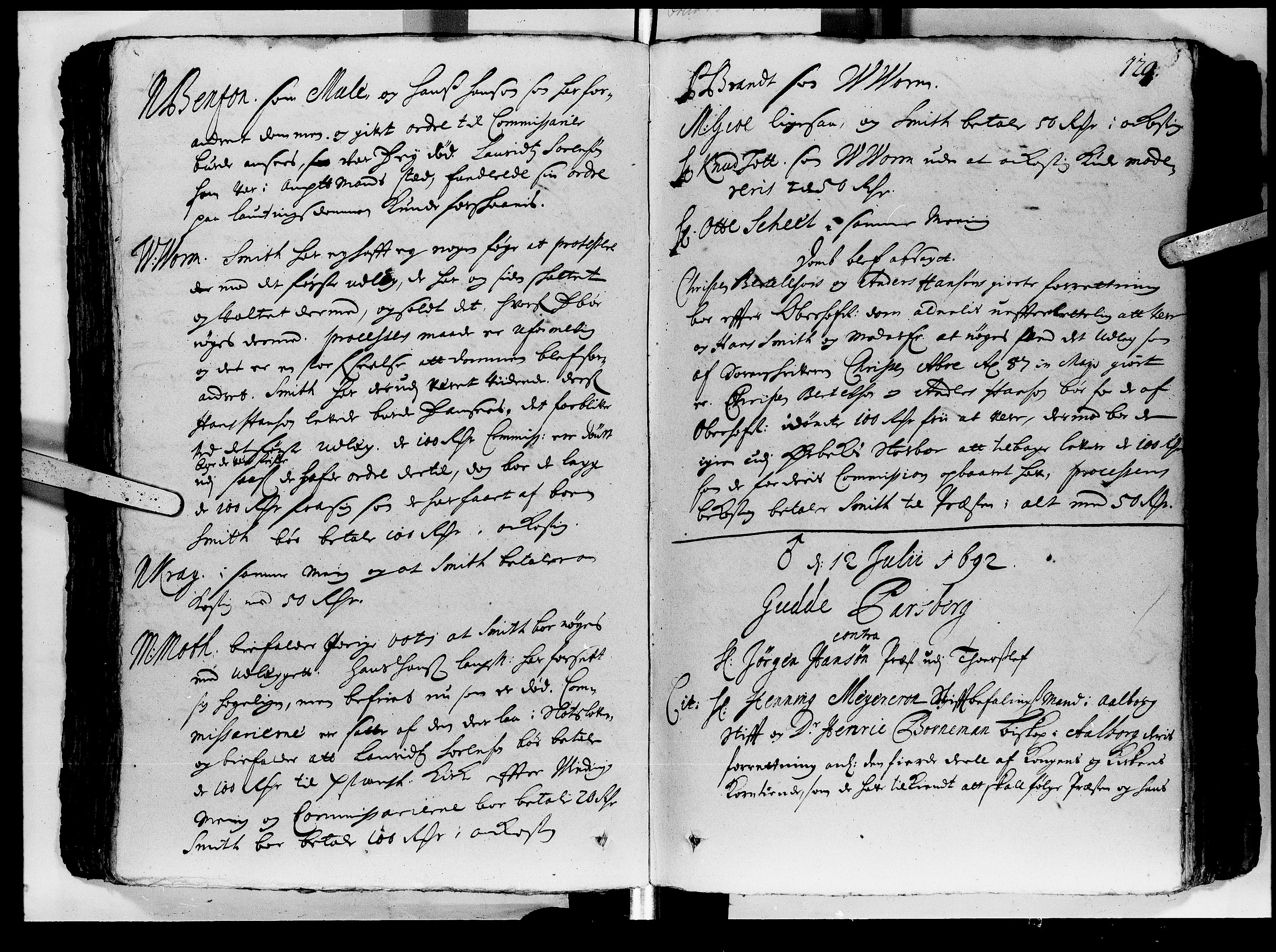 Højesteret, DRA/A-0009, 1692, p. 128b-129a