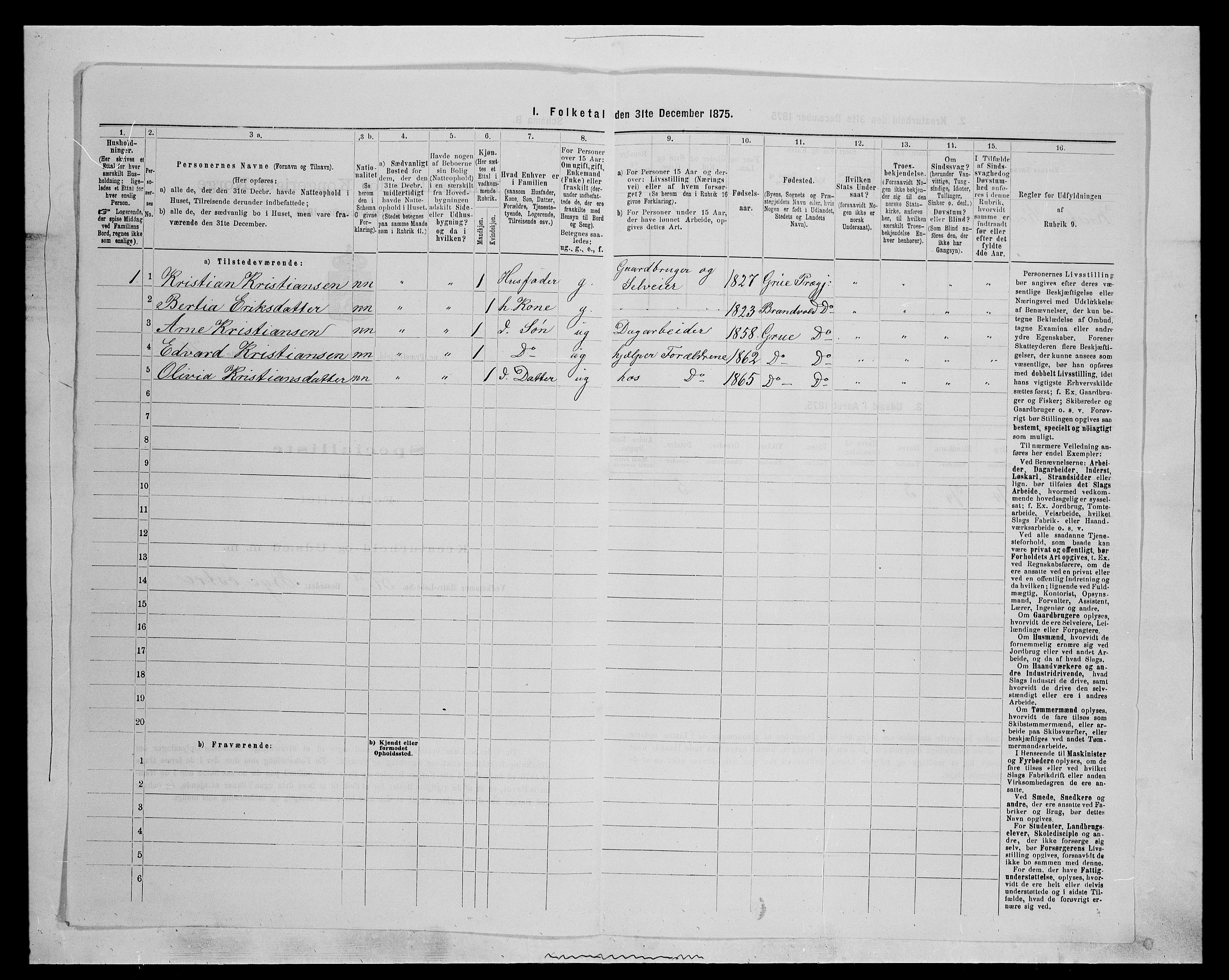 SAH, 1875 census for 0423P Grue, 1875, p. 517