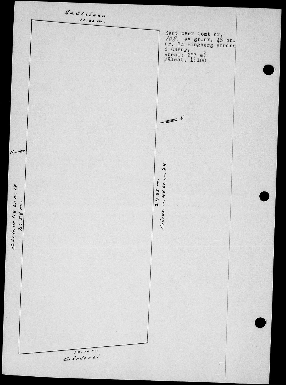 Onsøy sorenskriveri, SAO/A-10474/G/Ga/Gab/L0018: Mortgage book no. II A-18, 1946-1947, Diary no: : 2900/1946