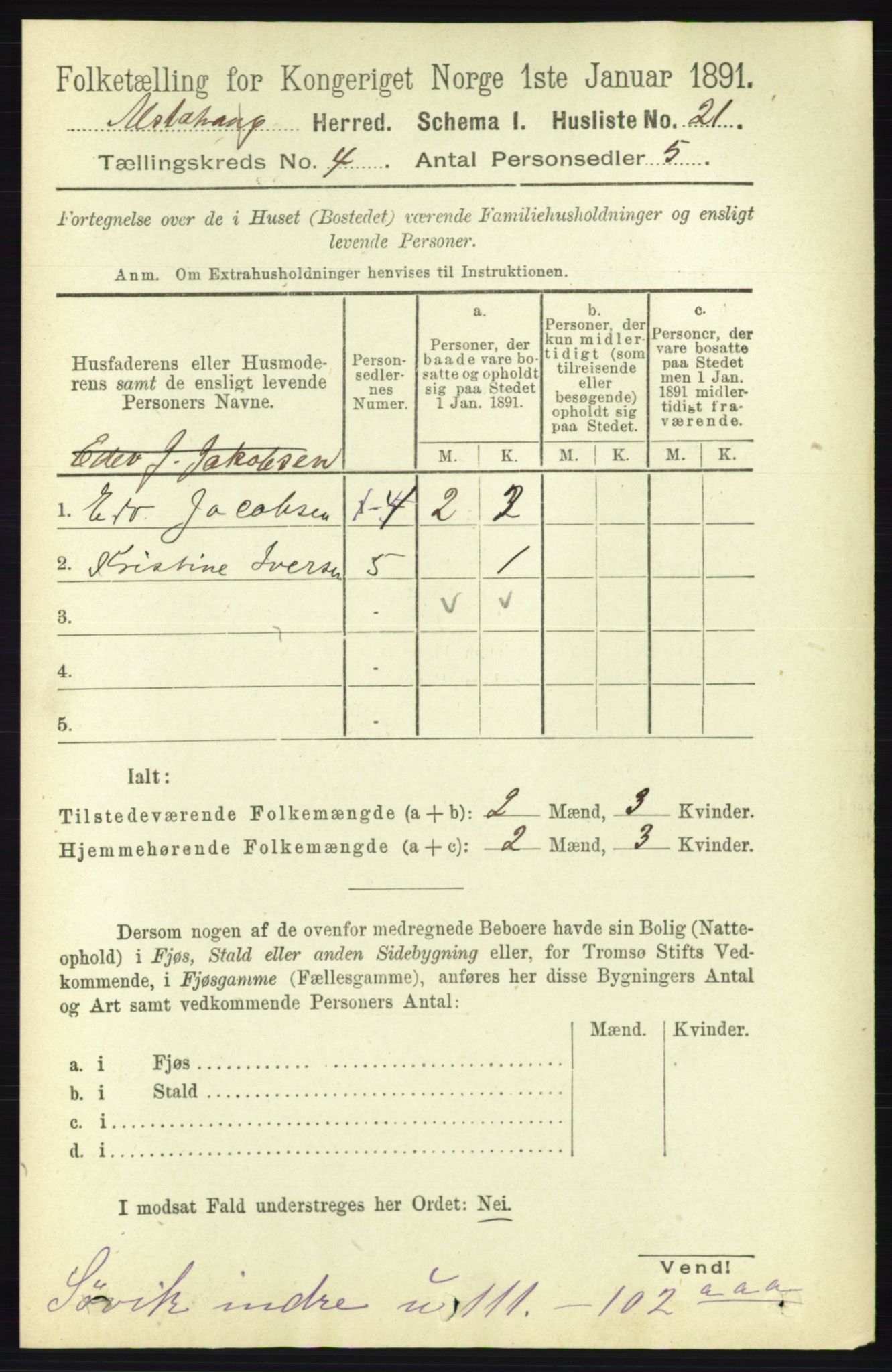 RA, 1891 census for 1820 Alstahaug, 1891, p. 1482