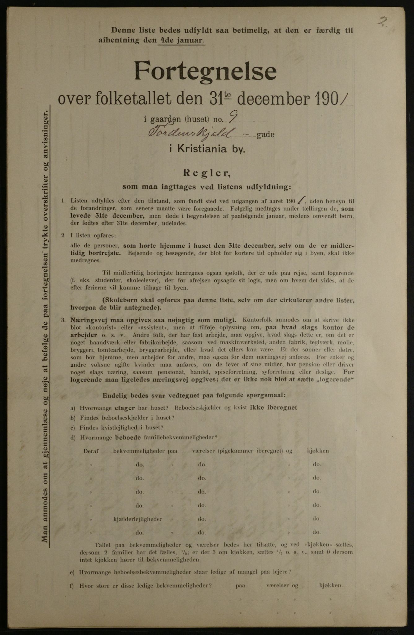 OBA, Municipal Census 1901 for Kristiania, 1901, p. 17478