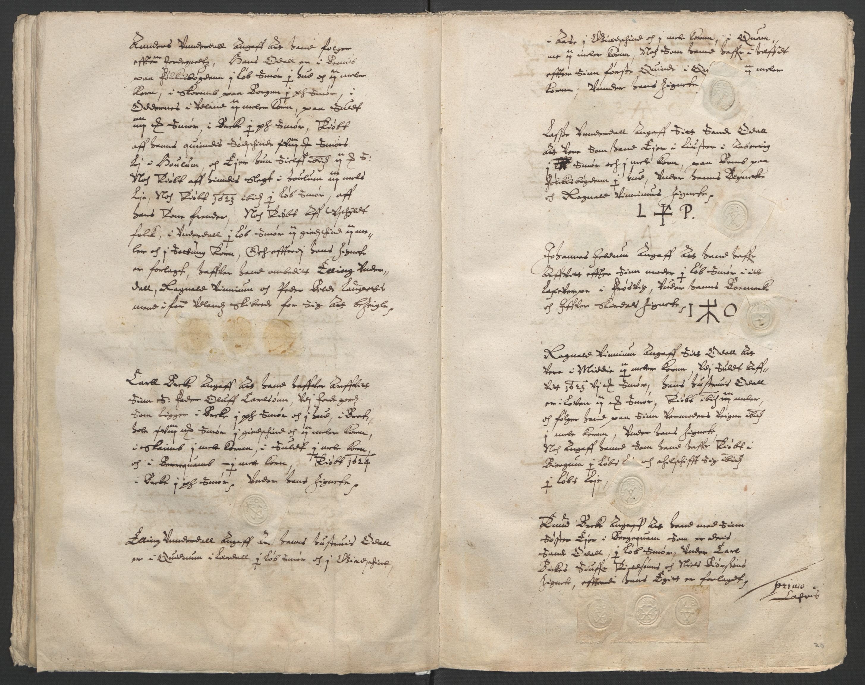 Stattholderembetet 1572-1771, AV/RA-EA-2870/Ek/L0011/0001: Jordebøker til utlikning av rosstjeneste 1624-1626: / Odelsjordebøker for Bergenhus len, 1624, p. 94