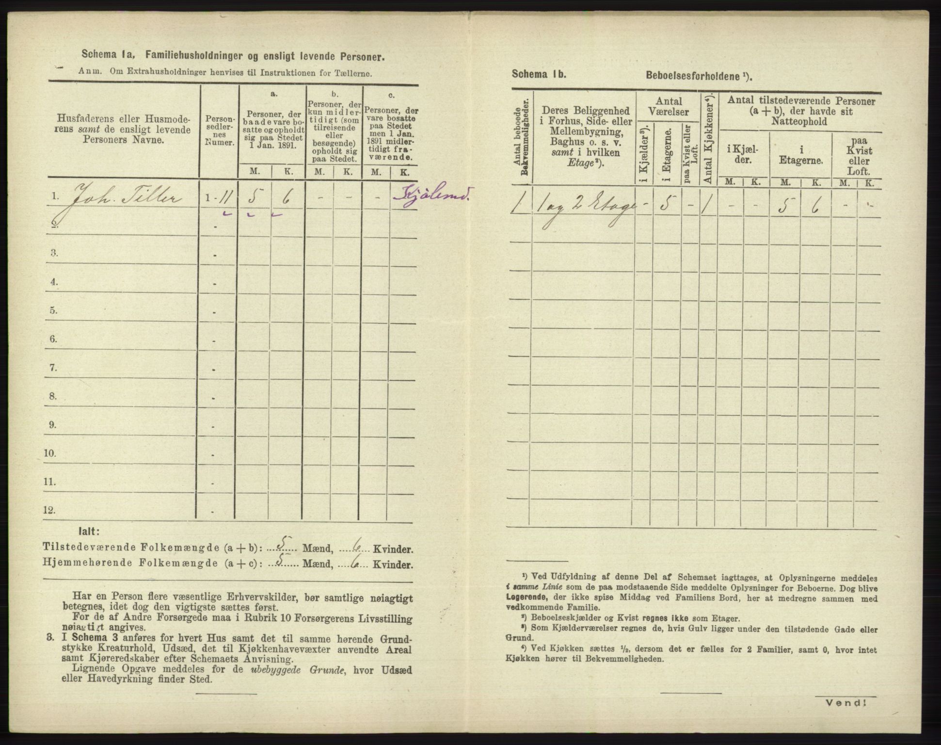 RA, 1891 census for 2001 Hammerfest, 1891, p. 900