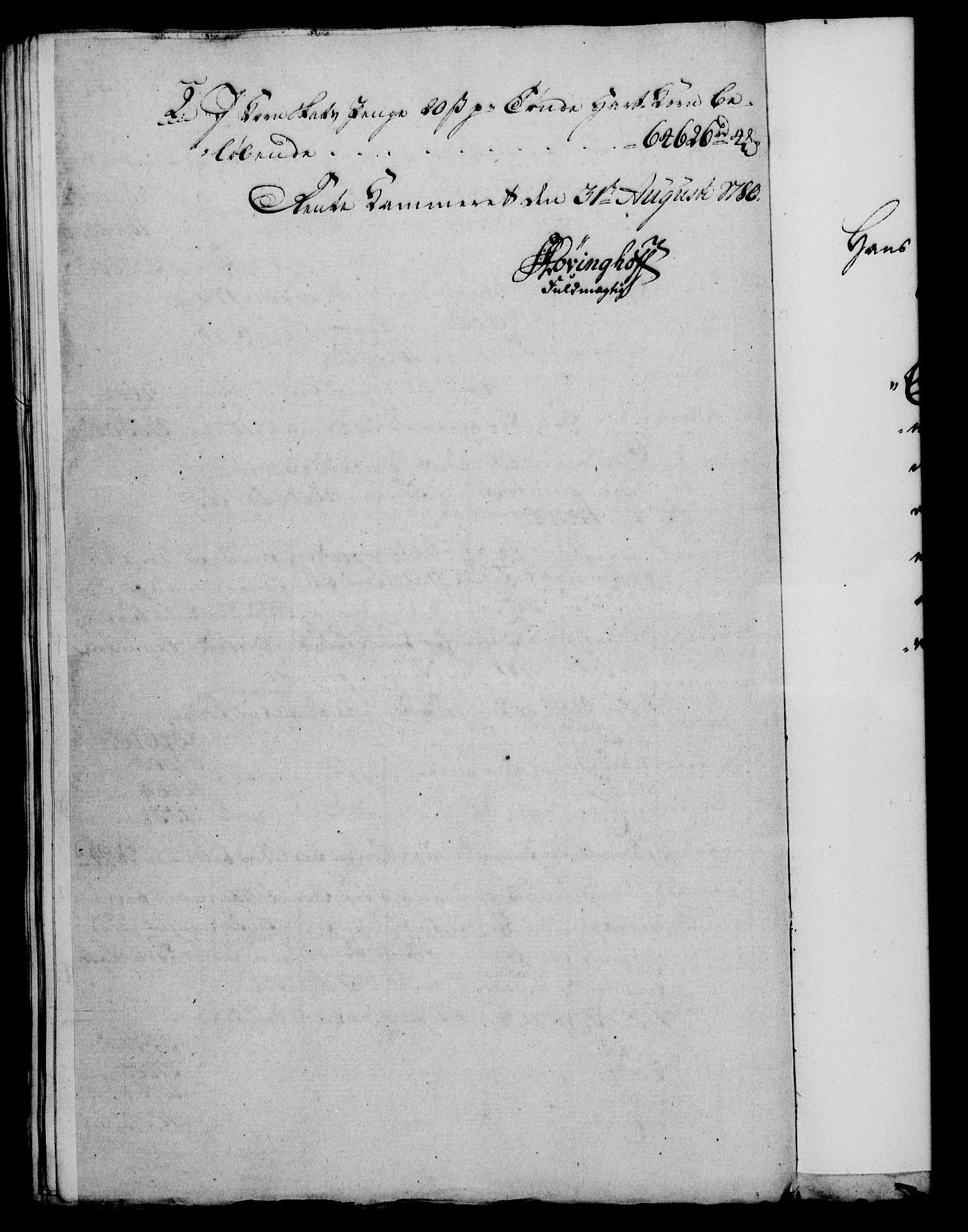 Rentekammeret, Kammerkanselliet, AV/RA-EA-3111/G/Gf/Gfa/L0062: Norsk relasjons- og resolusjonsprotokoll (merket RK 52.62), 1780, p. 462