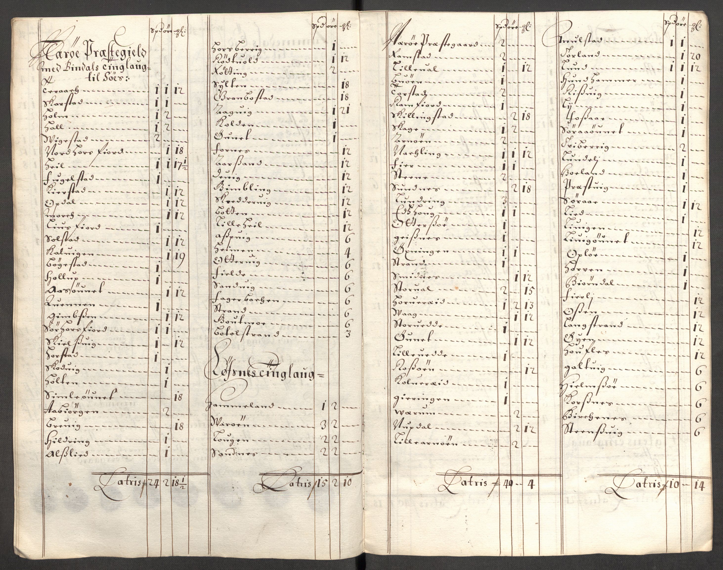 Rentekammeret inntil 1814, Reviderte regnskaper, Fogderegnskap, RA/EA-4092/R64/L4425: Fogderegnskap Namdal, 1696-1698, p. 430