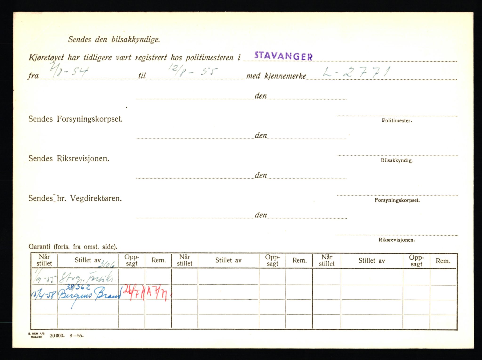 Stavanger trafikkstasjon, AV/SAST-A-101942/0/F/L0050: L-50600 - L-51299, 1930-1971, p. 26