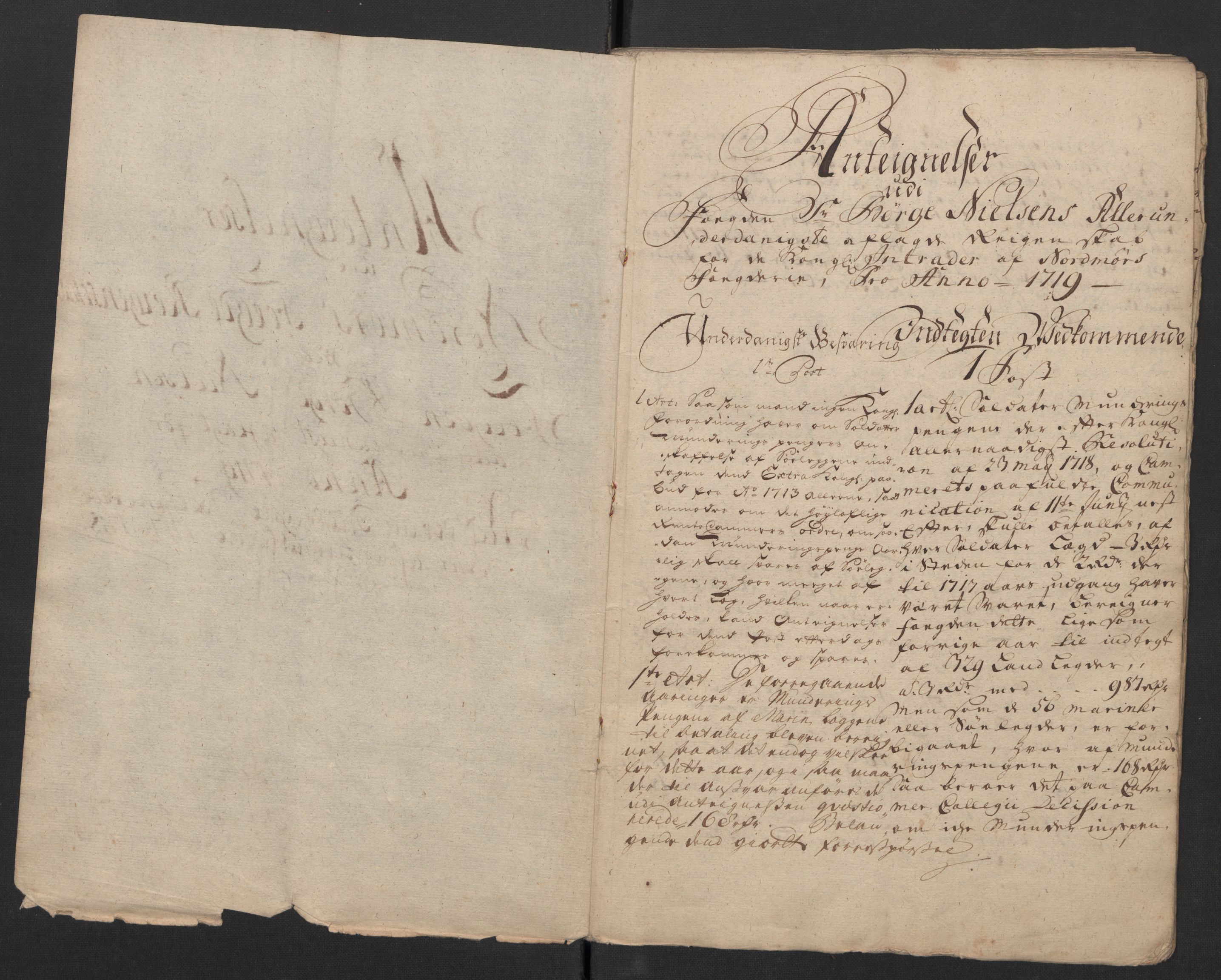 Rentekammeret inntil 1814, Reviderte regnskaper, Fogderegnskap, AV/RA-EA-4092/R56/L3752: Fogderegnskap Nordmøre, 1719, p. 278