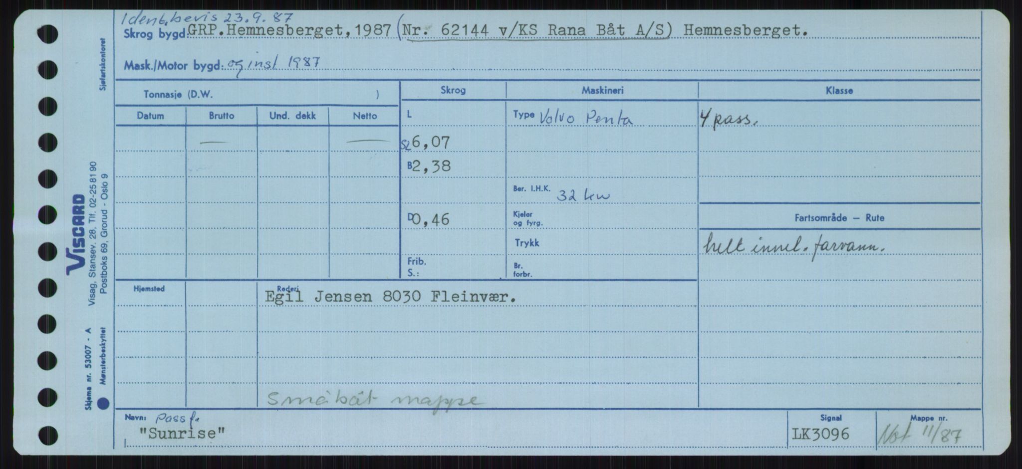 Sjøfartsdirektoratet med forløpere, Skipsmålingen, AV/RA-S-1627/H/Ha/L0005/0002: Fartøy, S-Sven / Fartøy, Skjo-Sven, p. 791