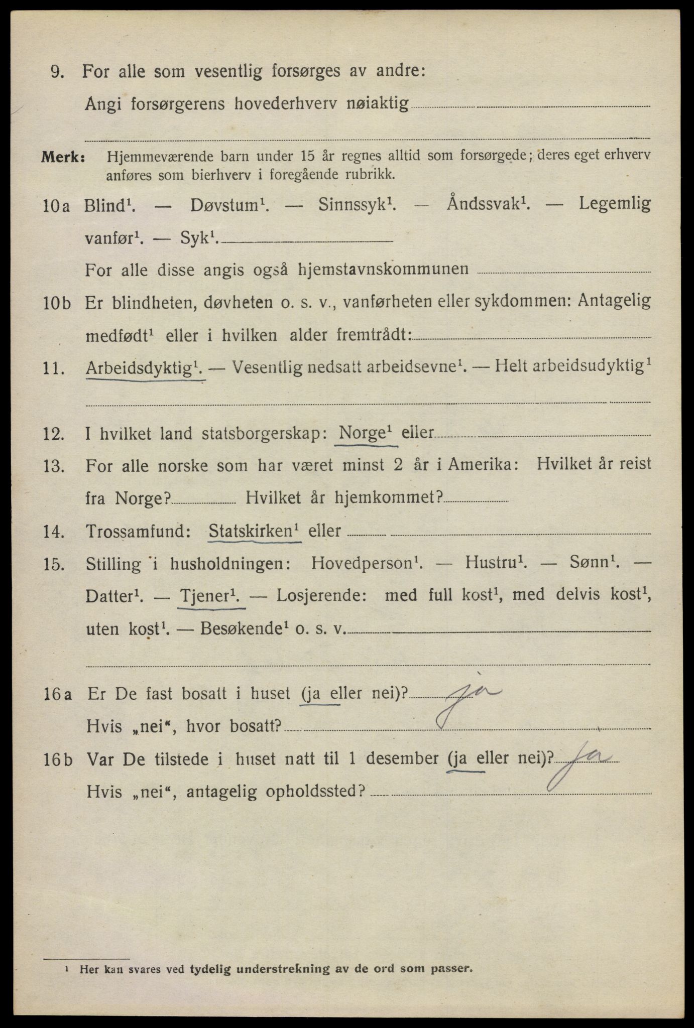 SAO, 1920 census for Kråkstad, 1920, p. 3368