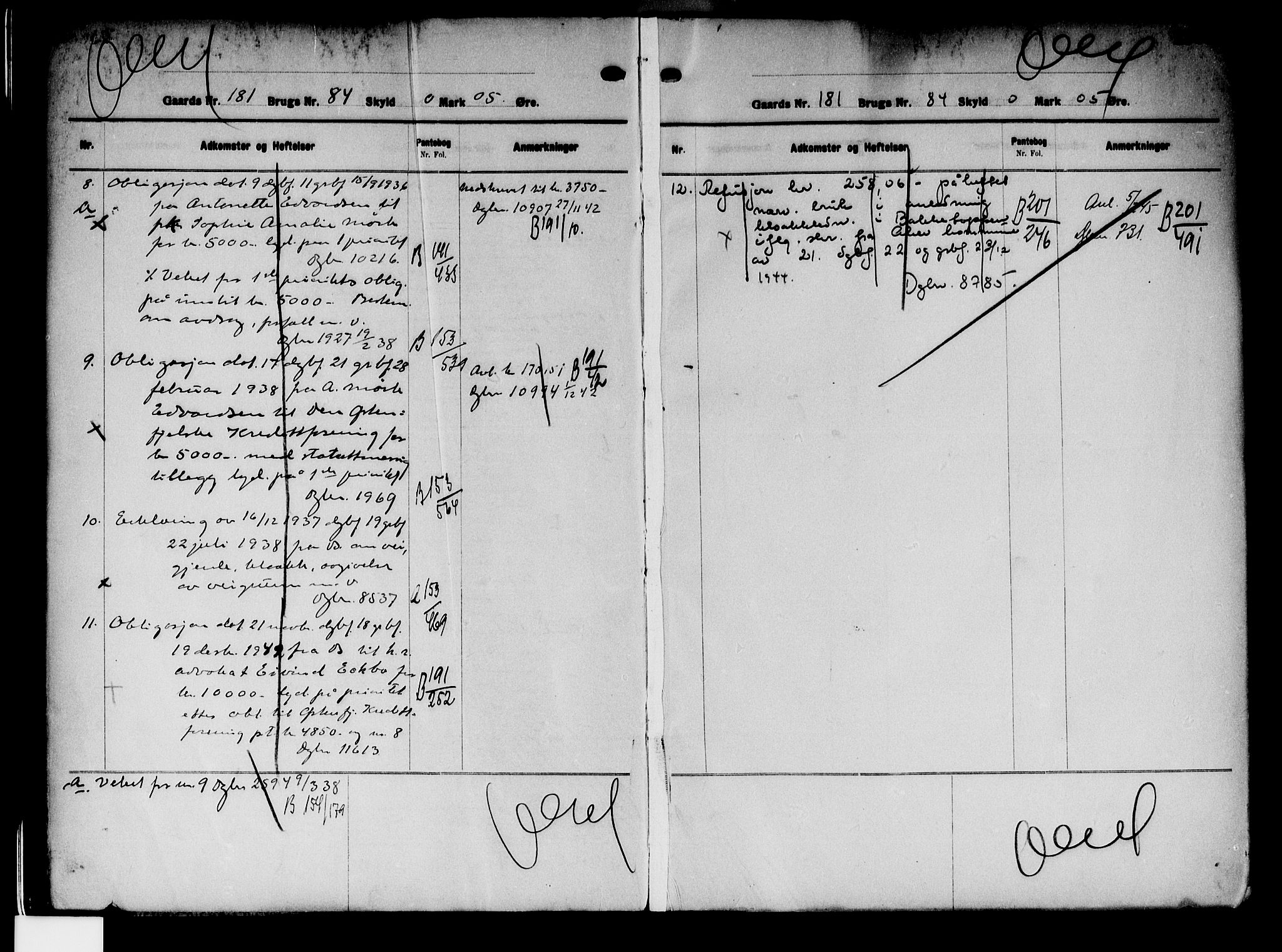 Aker herredsskriveri, SAO/A-10896/G/Ga/Gab/Gaba/L0044: Mortgage register no. I 44, 1919-1950, p. 25681