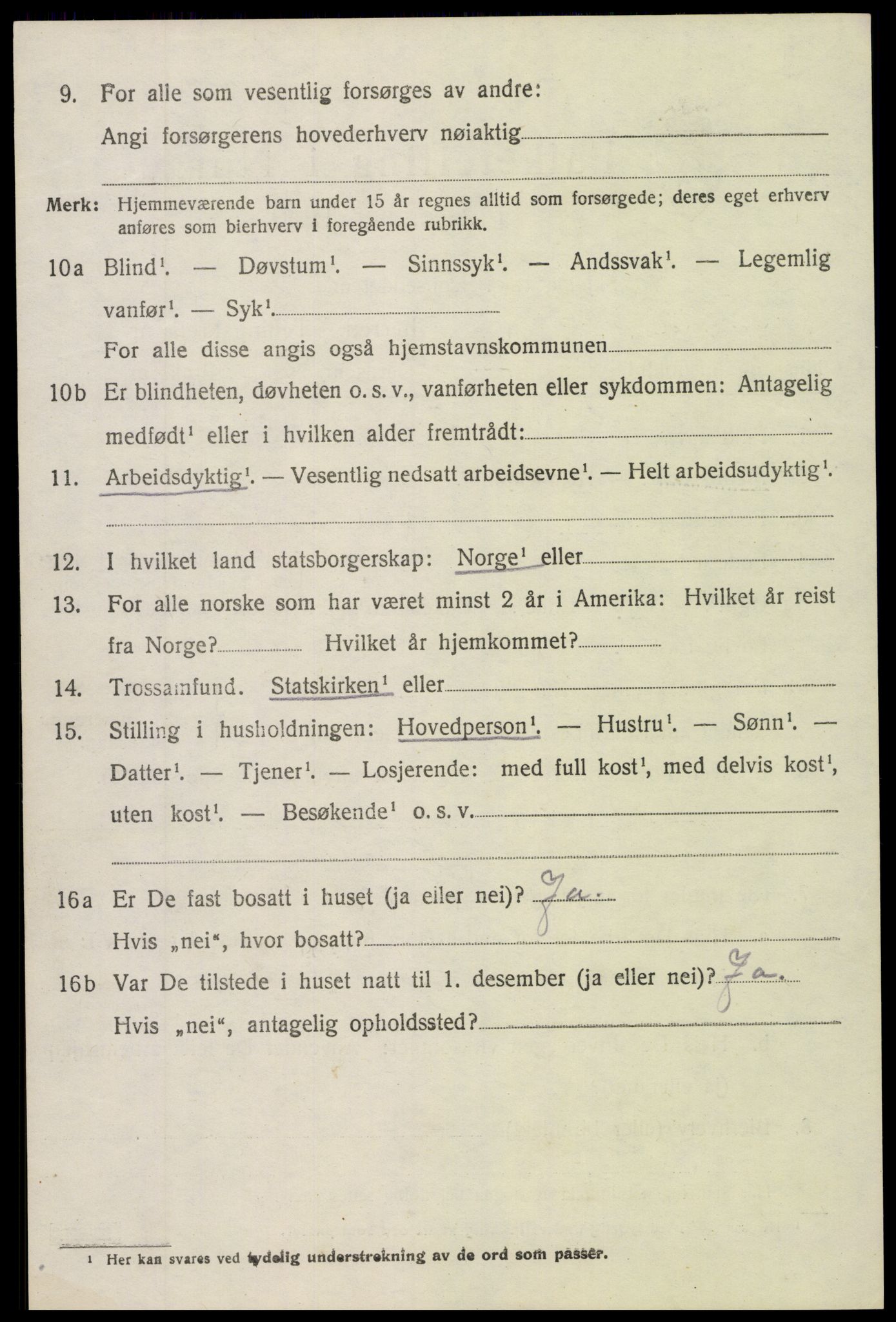 SAH, 1920 census for Torpa, 1920, p. 1668