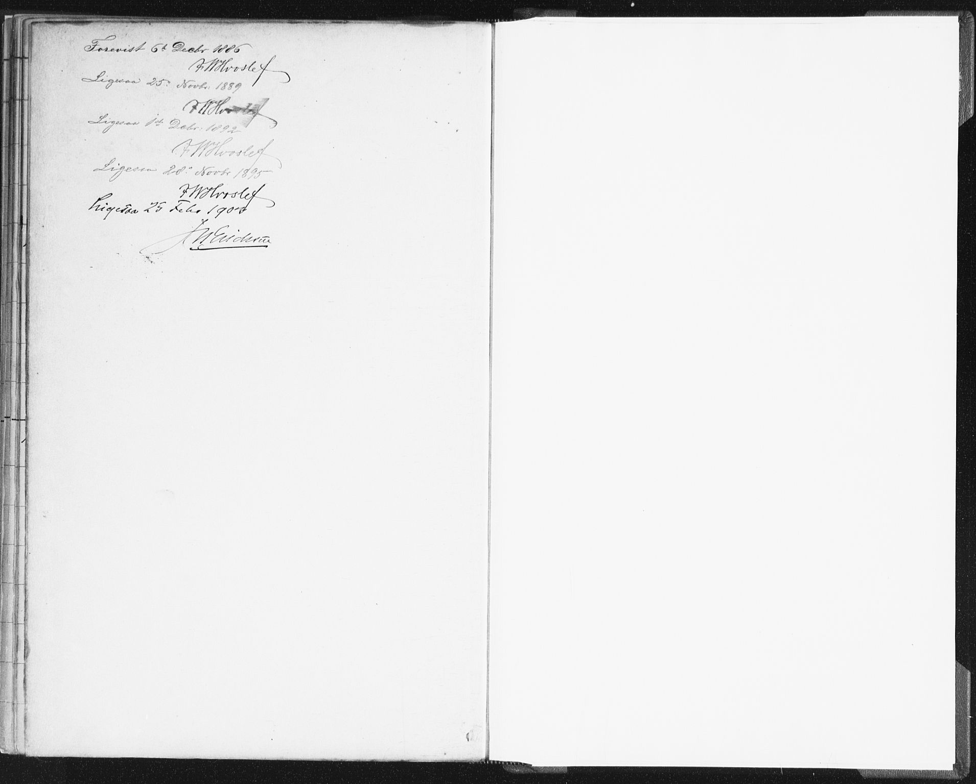 Johanneskirken sokneprestembete, SAB/A-76001/H/Haa/L0001: Parish register (official) no. A 1, 1885-1900