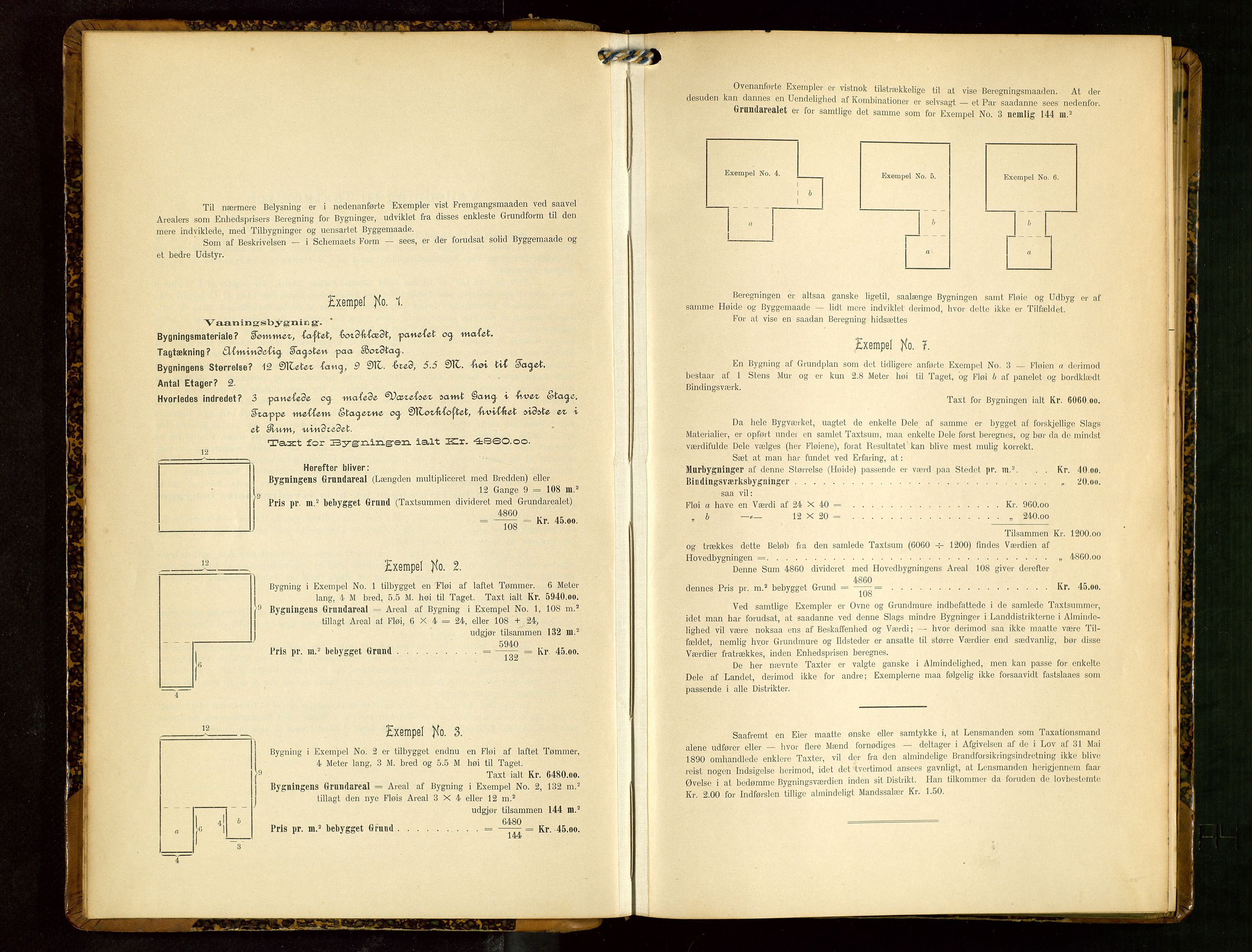 Håland lensmannskontor, AV/SAST-A-100100/Gob/L0003: Branntakstprotokoll - skjematakst. Register i boken., 1909-1910