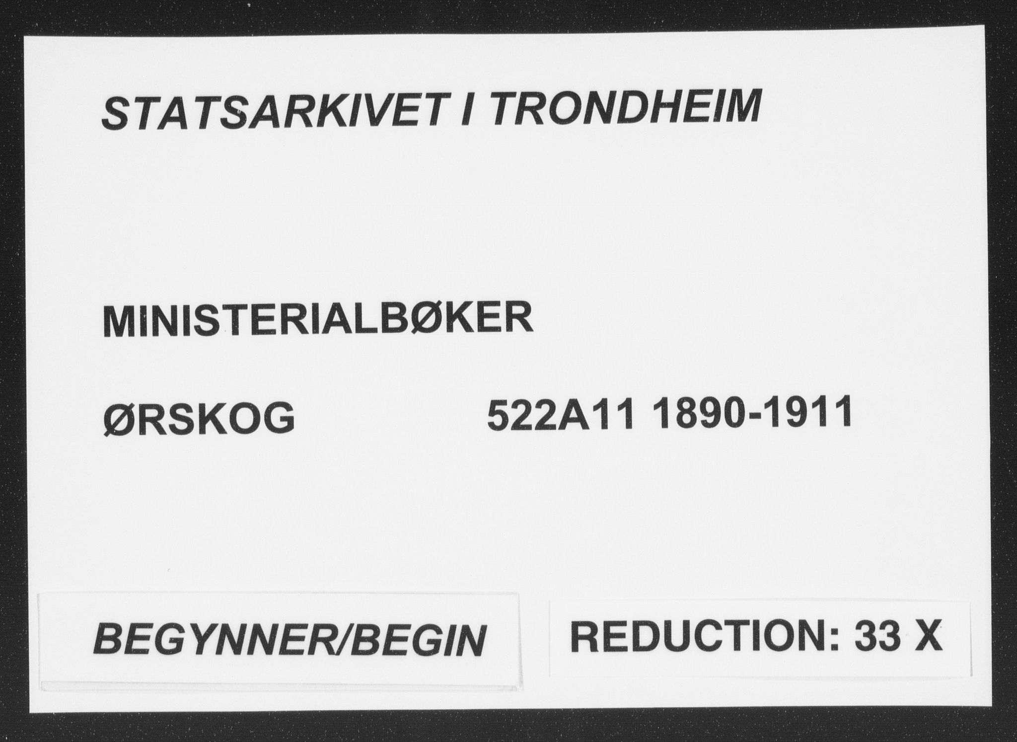 Ministerialprotokoller, klokkerbøker og fødselsregistre - Møre og Romsdal, SAT/A-1454/522/L0316: Parish register (official) no. 522A11, 1890-1911