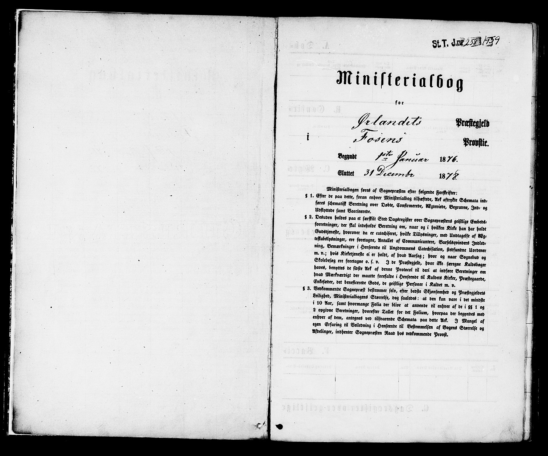 Ministerialprotokoller, klokkerbøker og fødselsregistre - Sør-Trøndelag, SAT/A-1456/659/L0738: Parish register (official) no. 659A08, 1876-1878
