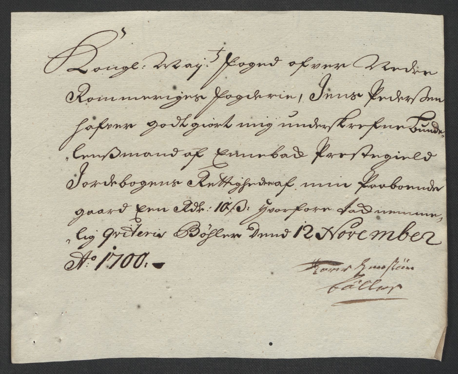 Rentekammeret inntil 1814, Reviderte regnskaper, Fogderegnskap, AV/RA-EA-4092/R11/L0583: Fogderegnskap Nedre Romerike, 1700, p. 253