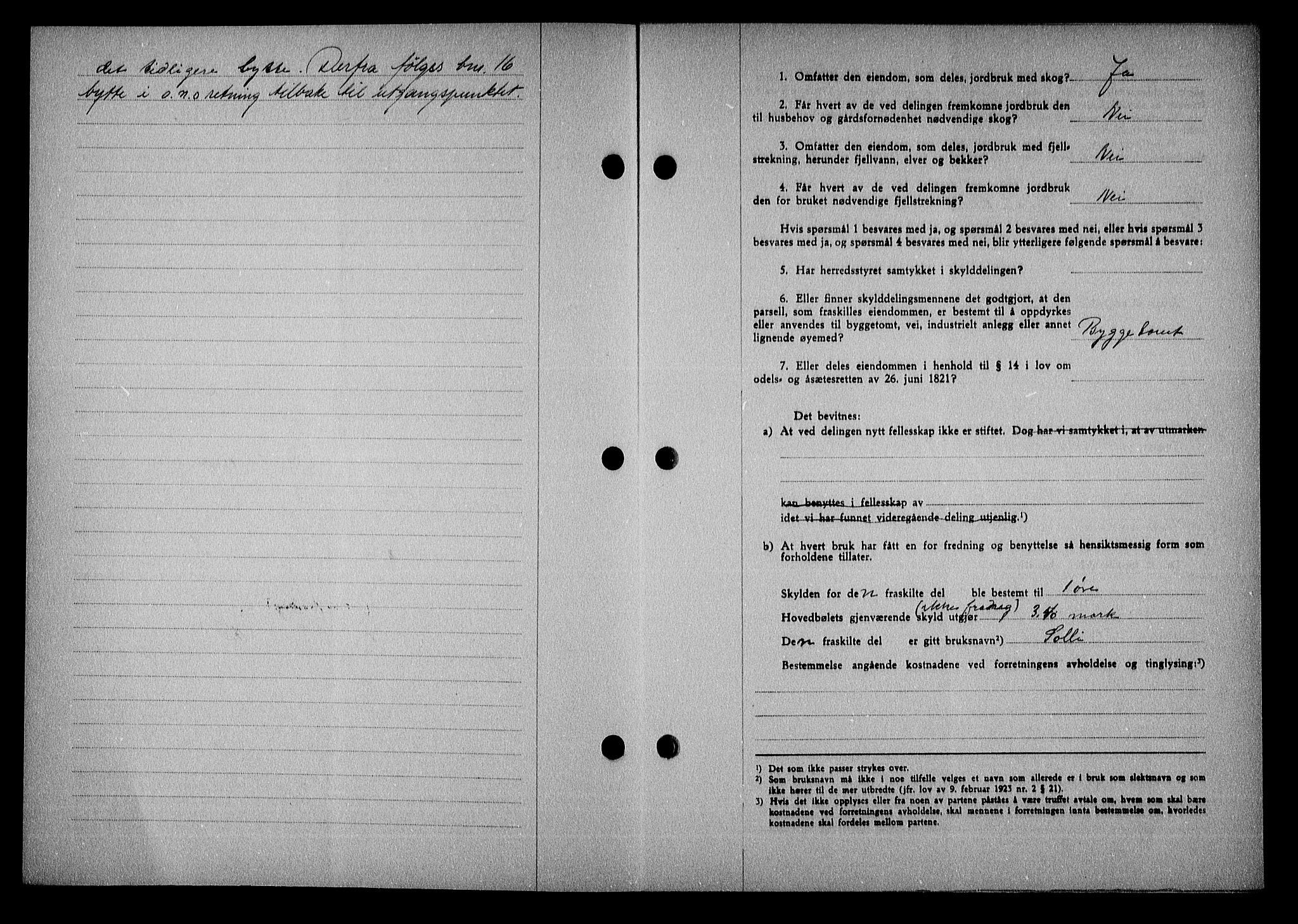 Nedenes sorenskriveri, SAK/1221-0006/G/Gb/Gba/L0051: Mortgage book no. A-V, 1943-1944, Diary no: : 762/1943
